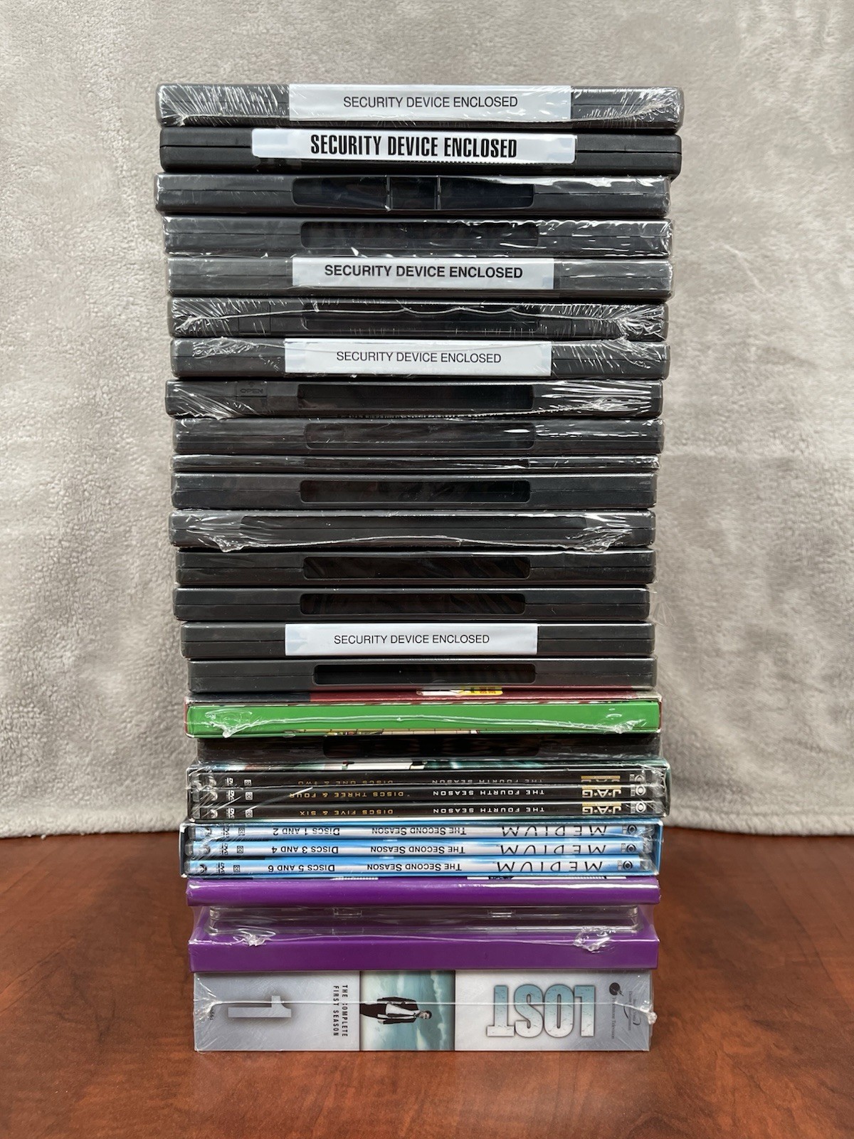 Lot of 22 DVD TV Series Seasons & Movies Mixed All New & Sealed