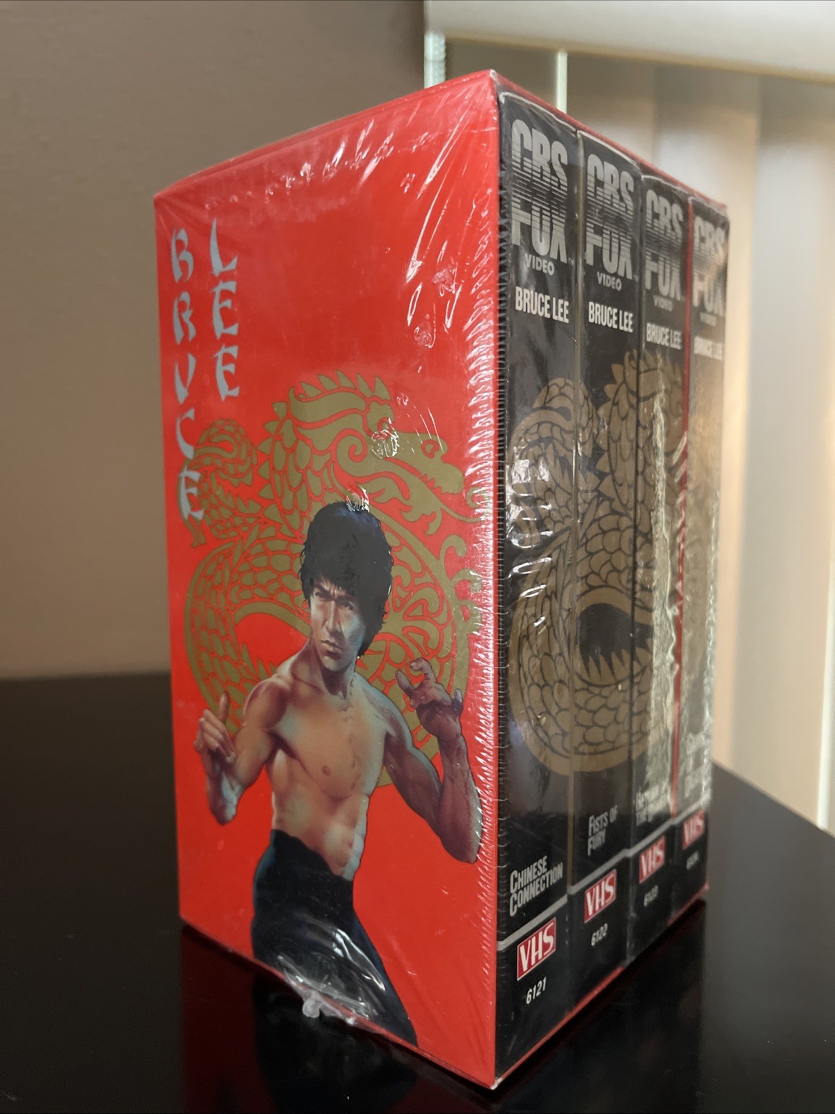 Bruce Lee Box Set VHS (4 Tapes) 1993 CBS FOX SEALED NEW