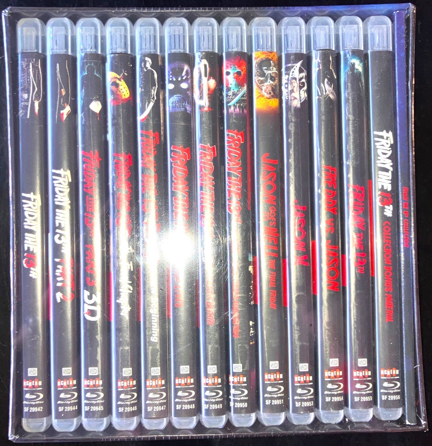 Friday the 13th Blu-ray Collection Deluxe Edition Box Set Scream Factory NEW