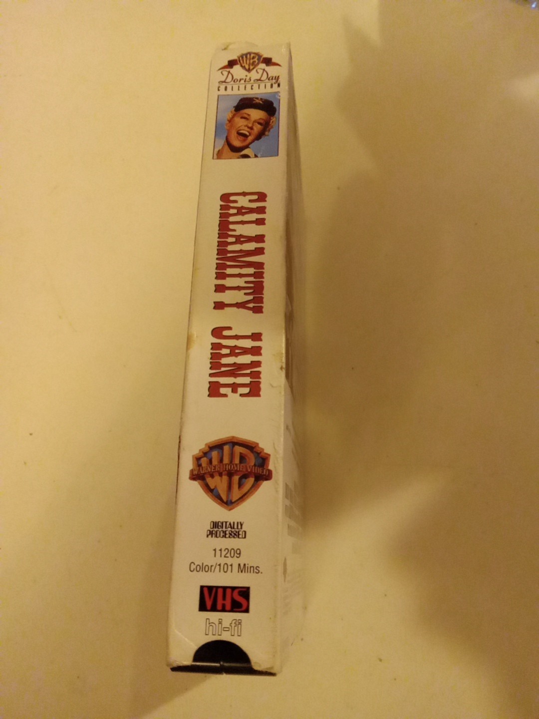 VHS: Calamity Jane (1996 Color NR Fullscreen) Doris Day Howard Keel USED VG