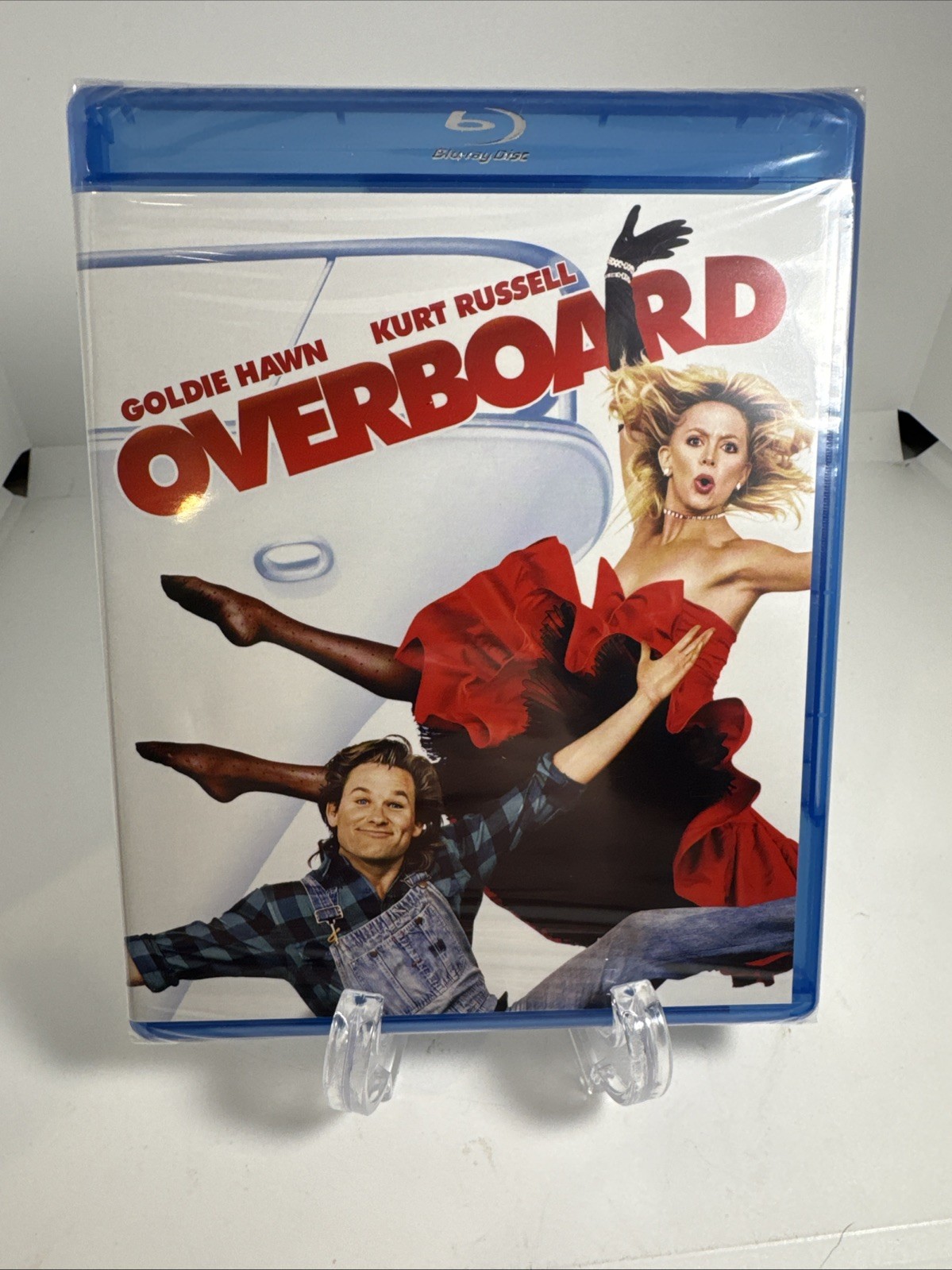 NEW Overboard (Blu-ray, 1987) Kurt Russell Goldie Hawn Romantic Comedy