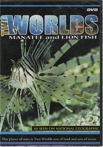 TWO WORLDS- MANATEE and LION FISH – DVD – GOOD