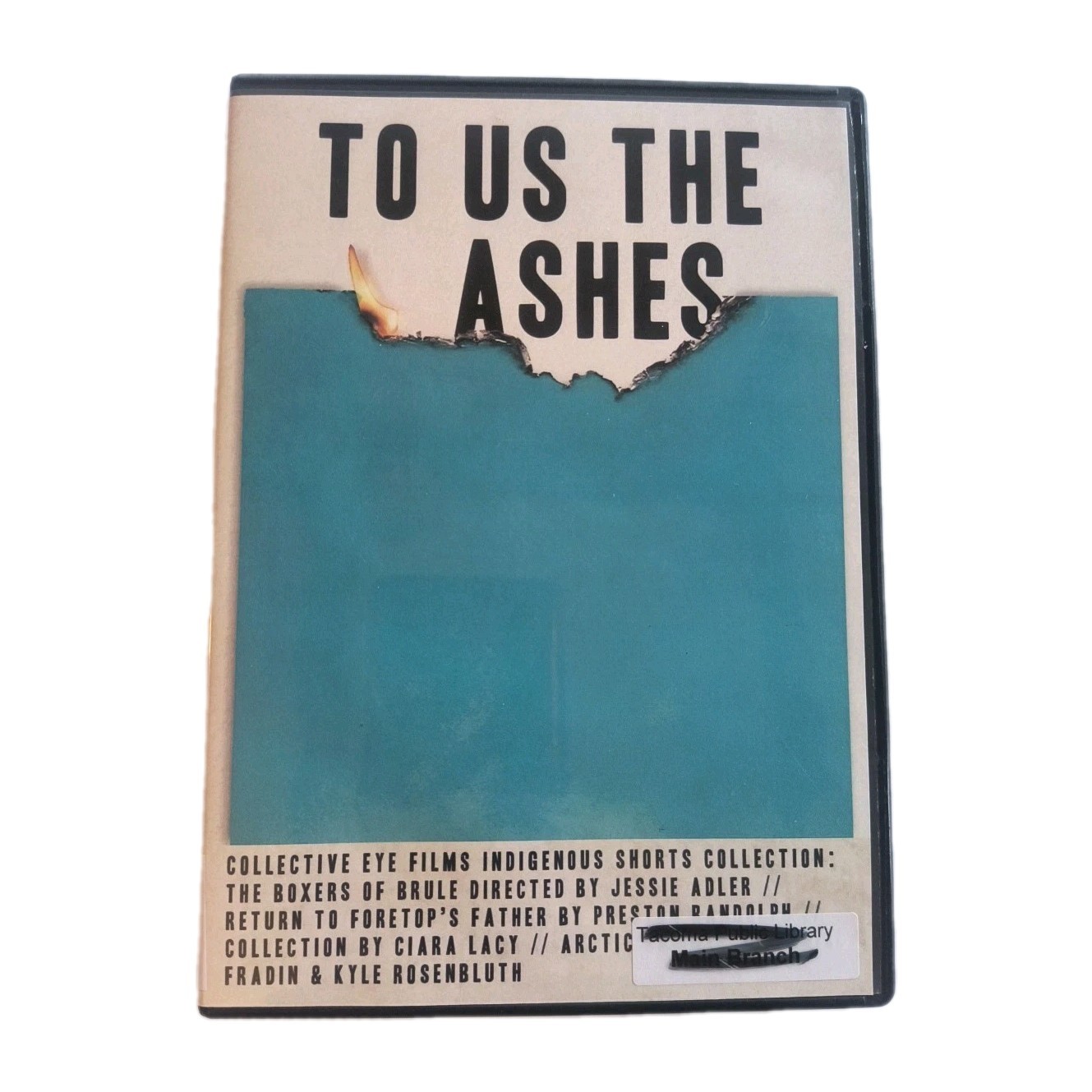 To Us the Ashes (DVD, 2021) 5 Indigenous World Documentary Shorts OOP Rare