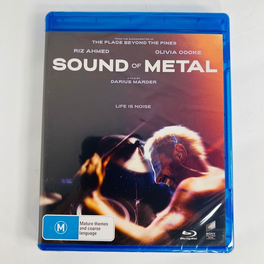 Sound Of Metal Blum Ray Region Free Movie Riz Ahmed Olivia Cooke Academy Award