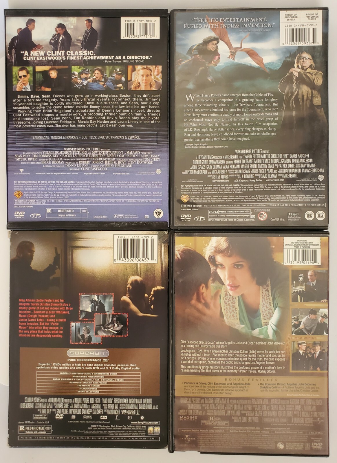 Lot of 14 DVD Movies MixGenres Grab Torino The Lake House Edward Scissor Hands +