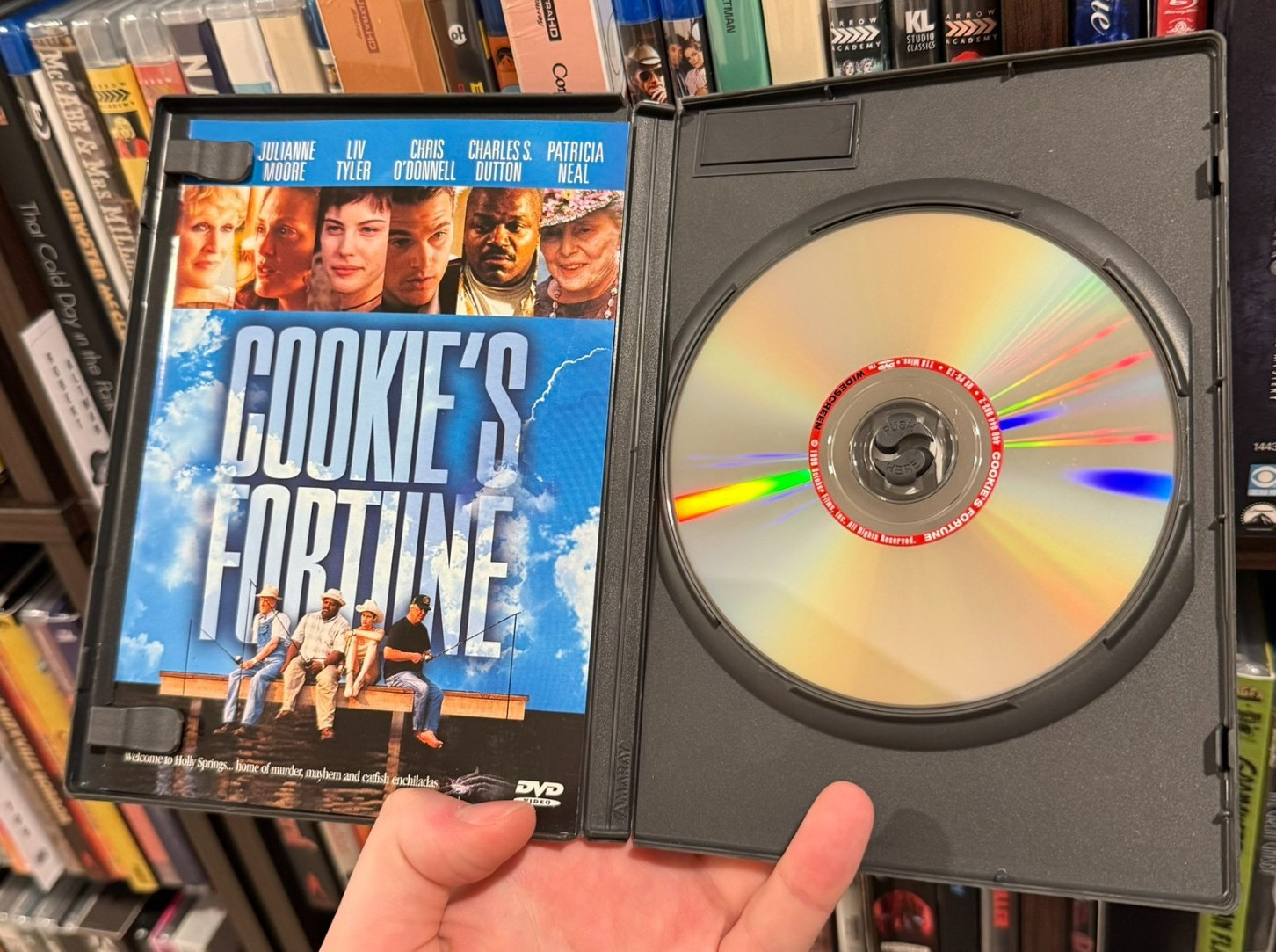 Cookie’s Fortune (1999) DVD | Robert Altman Glenn Close Dual-Sided USA OOP 🍪 🎬