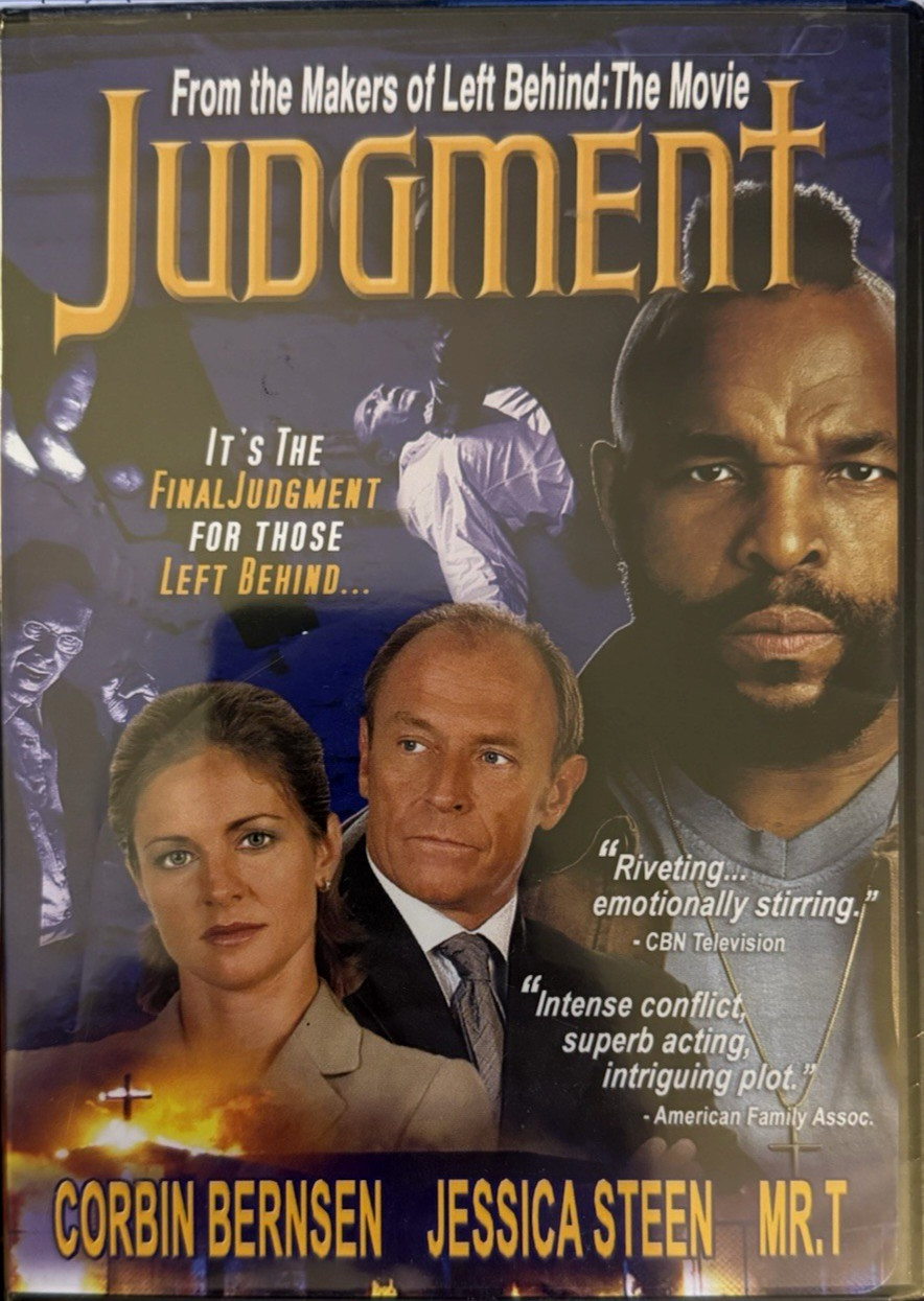 JUDGMENT (DVD) NEW AND SEALED – MR. T CORBIN BERNSEN JESSICA STEEN