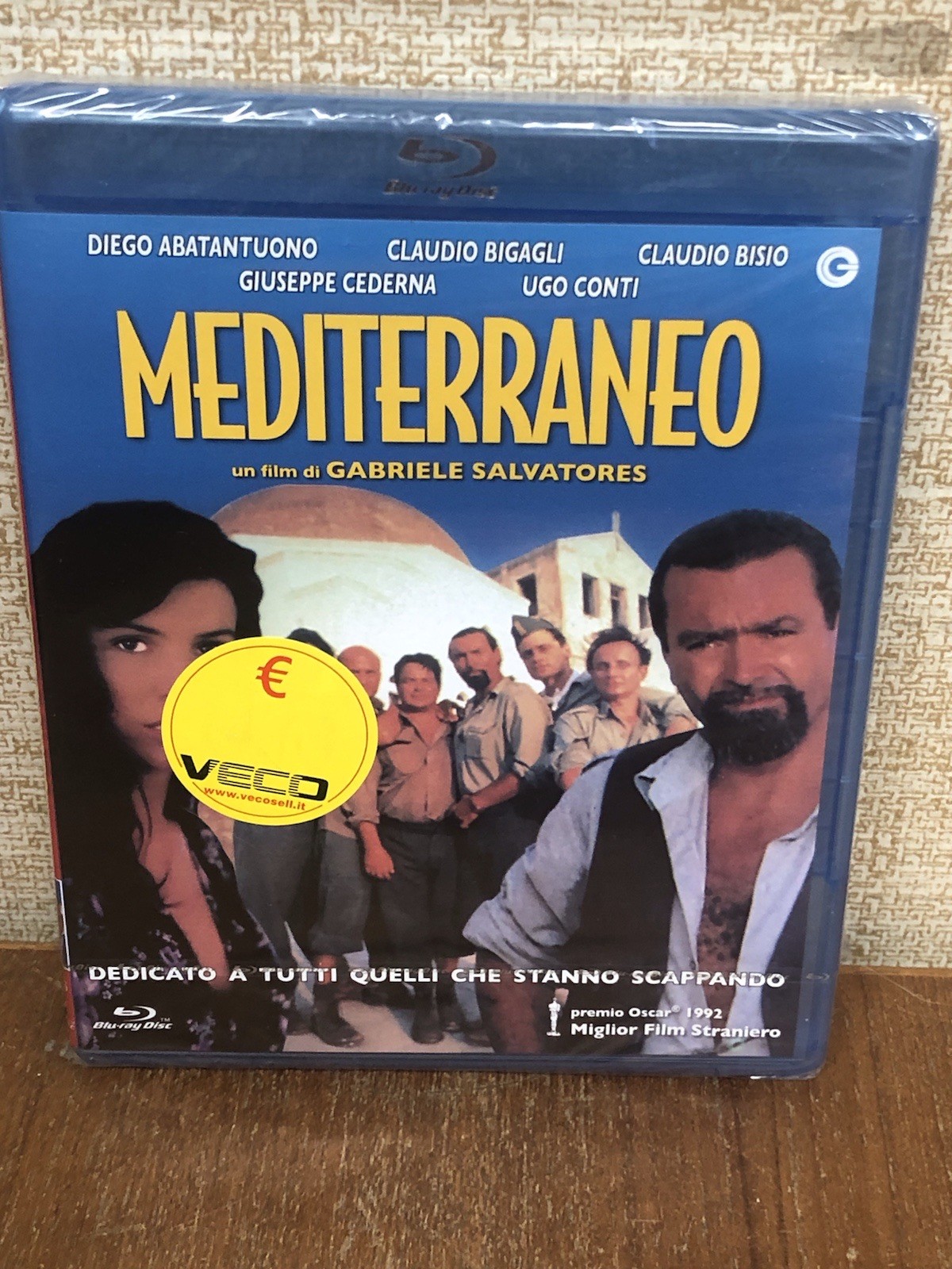 Original OOP Cover New Sealed Rare MEDITERRANEO (BLU-RAY)