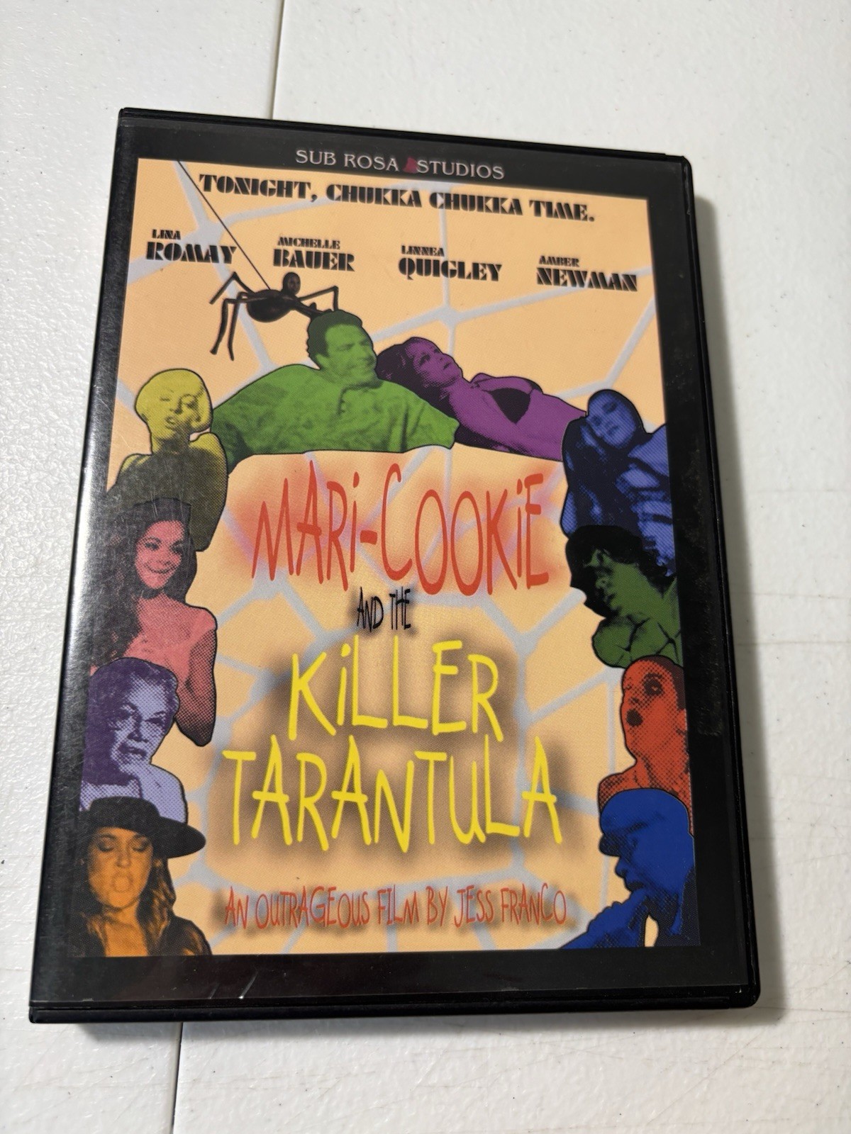 Mari-Cookie and the Killer Tarantula (DVD, 1998) Jess Franco Movie