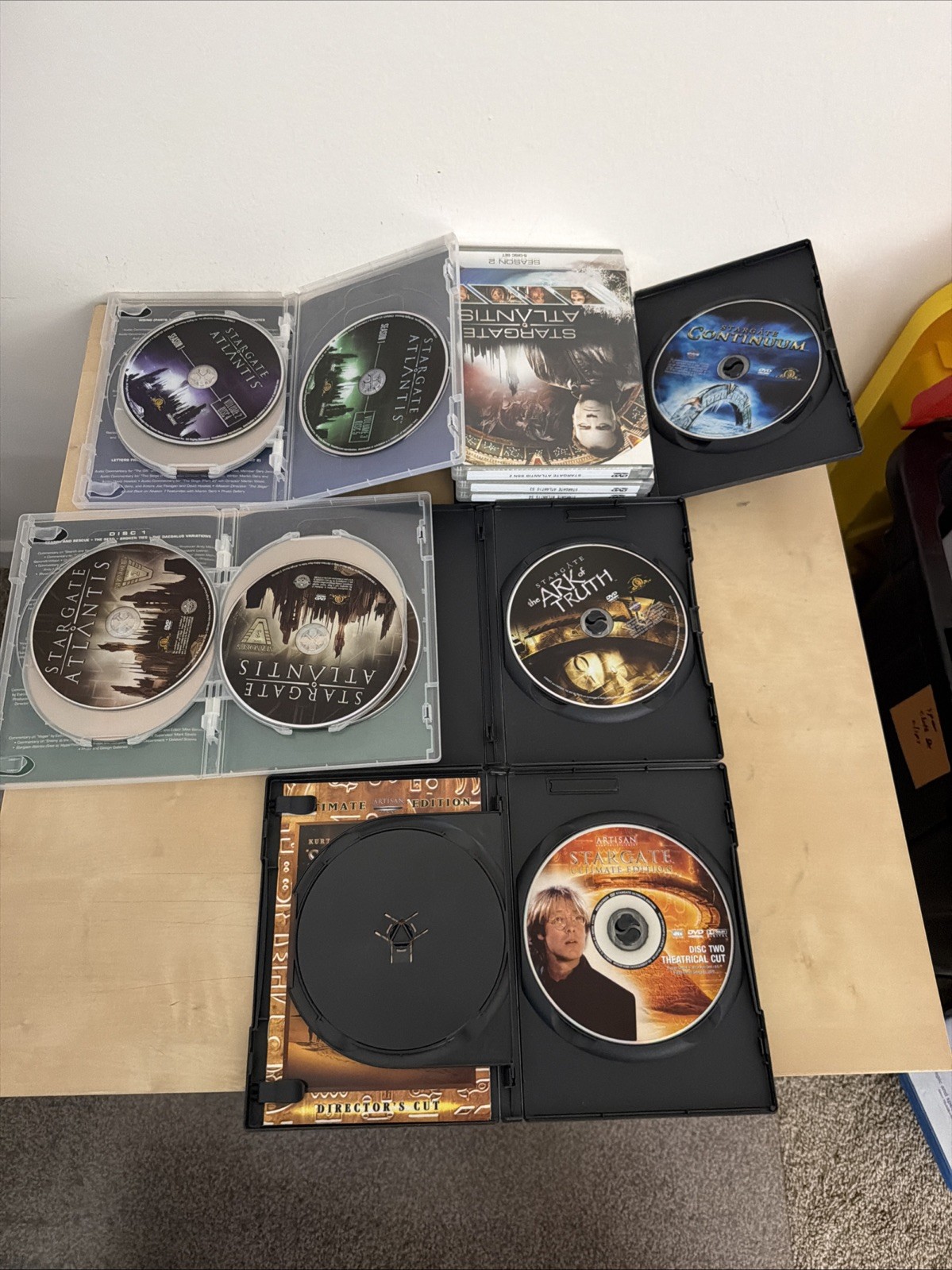 Stargate Atlantis Season 1-5, Ark Of Truth, Stargate, Continuum DVD