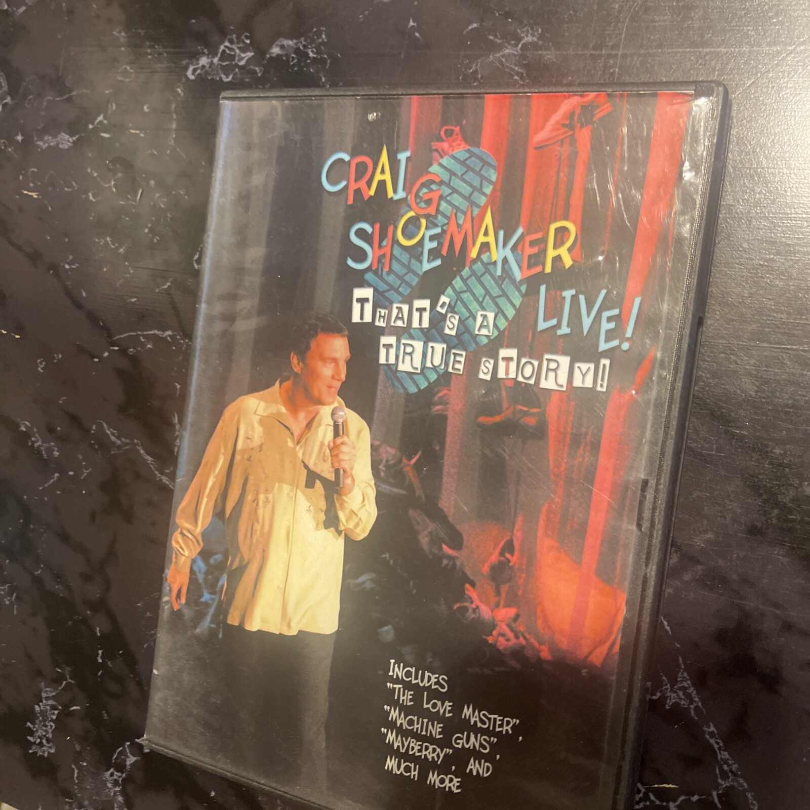 Craig Shoemaker Live Stand-up Comedy DVD That’s A True Story Love Master