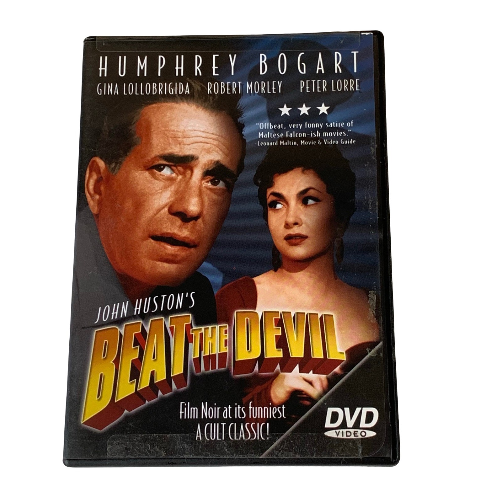 Beat the Devil DVD Humphrey Bogart John Huston Film Noir Cult Classic 2002