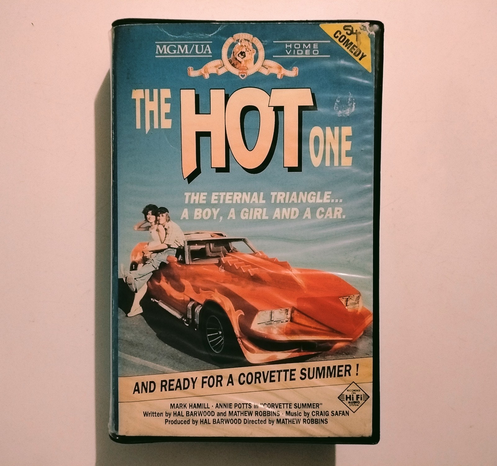 *THE HOT ONE vhs CEL cult 1978 Corvette Summer Teen Comedy Mark Hamill RARE*