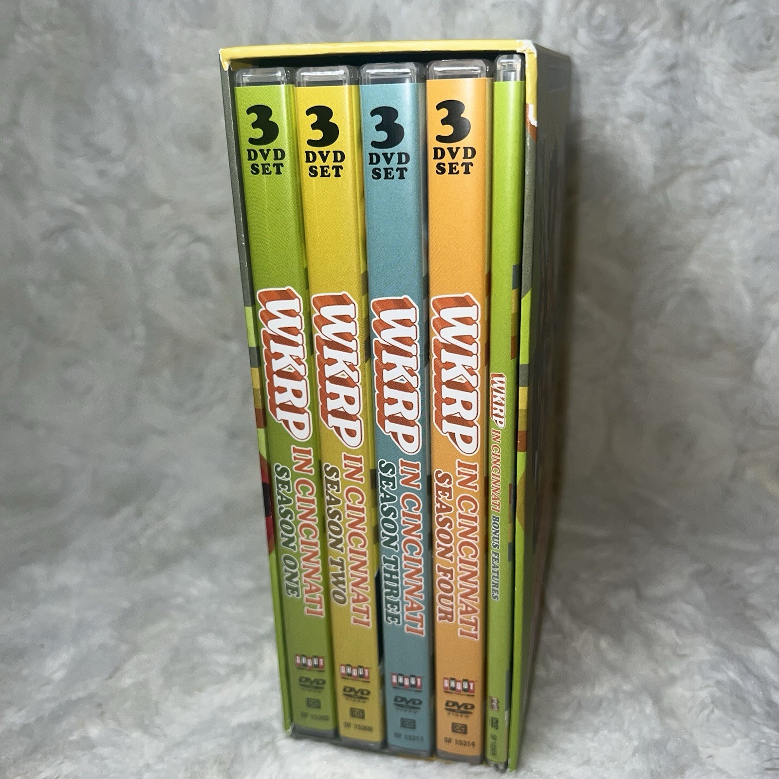 WKRP in Cincinnati: The Complete Series (DVD) Seasons 1-4 Plus Bonus DVD Nice!