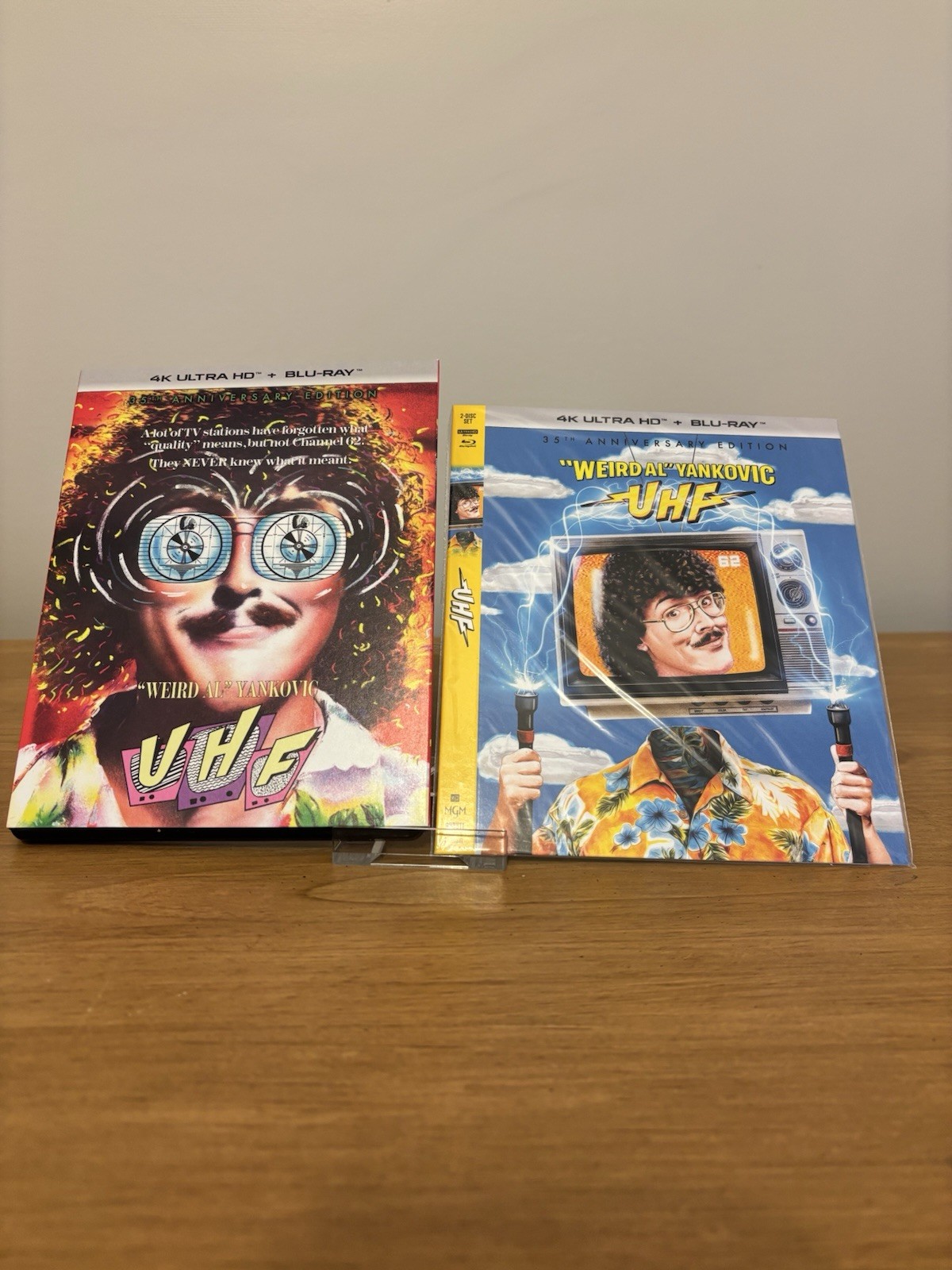 UHF 4K UHD Blu-ray with Bonus Exclusive Shout Factory Slipcover Weird Al
