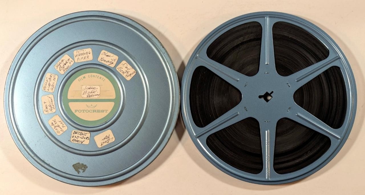 1940s – 1950s Lorain, Ohio; Detroit, Michigan – Vintage 8mm Home Movie 400′