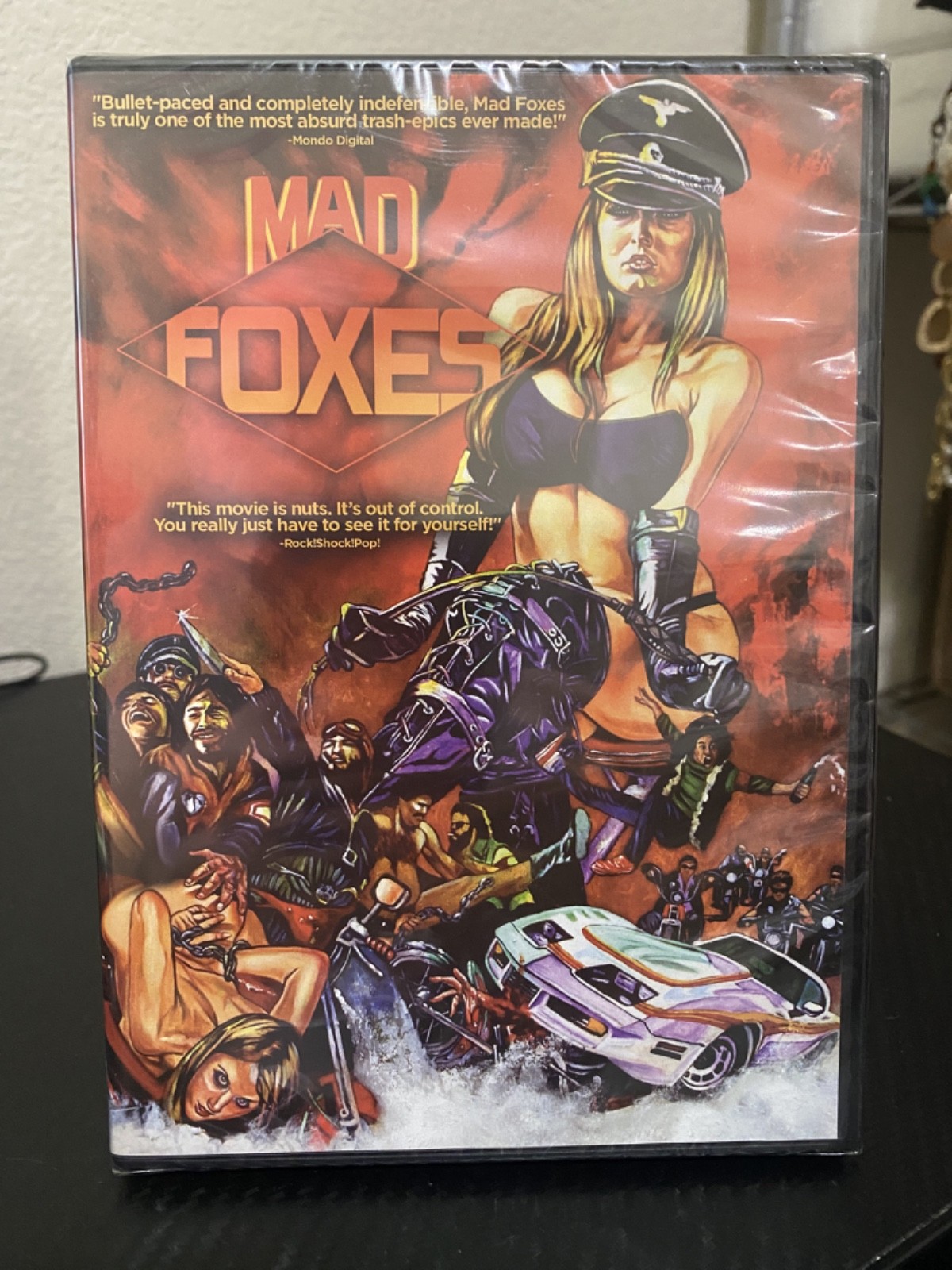 Mad Foxes (1980) DVD Region Free Full Moon Features Euro Sleaze, New/Sealed