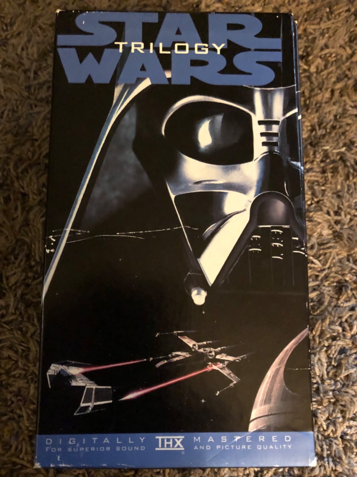 Star Wars Original Trilogy 1995 3-Tape VHS Box Set Remastered THX Edition