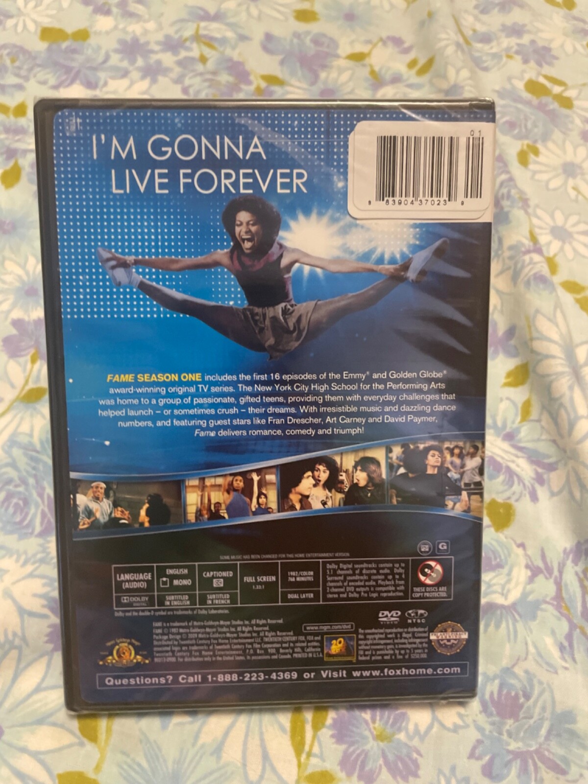 DVD Fame Season One Fran Drescher Art Carney and David Paymer