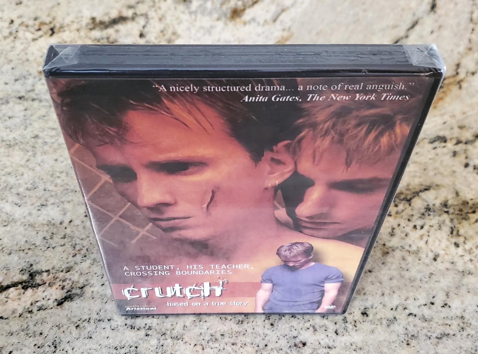 CRUTCH DVD RARE GAY MALE INTEREST LGBTQ QUEER CINEMA DARK TRUE STORY DRAMA NEW