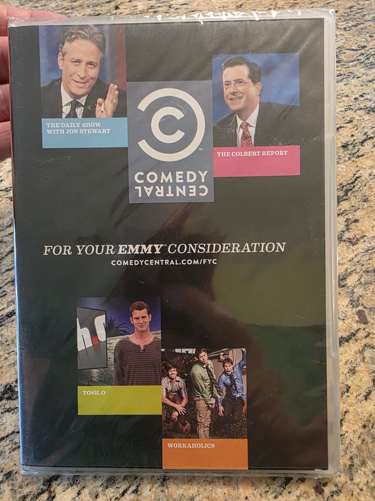 COMEDY CENTRAL EMMY FYC DVD Jon Stewart STEPHEN COLBERT REPORT TOSH.O NEW SEALED