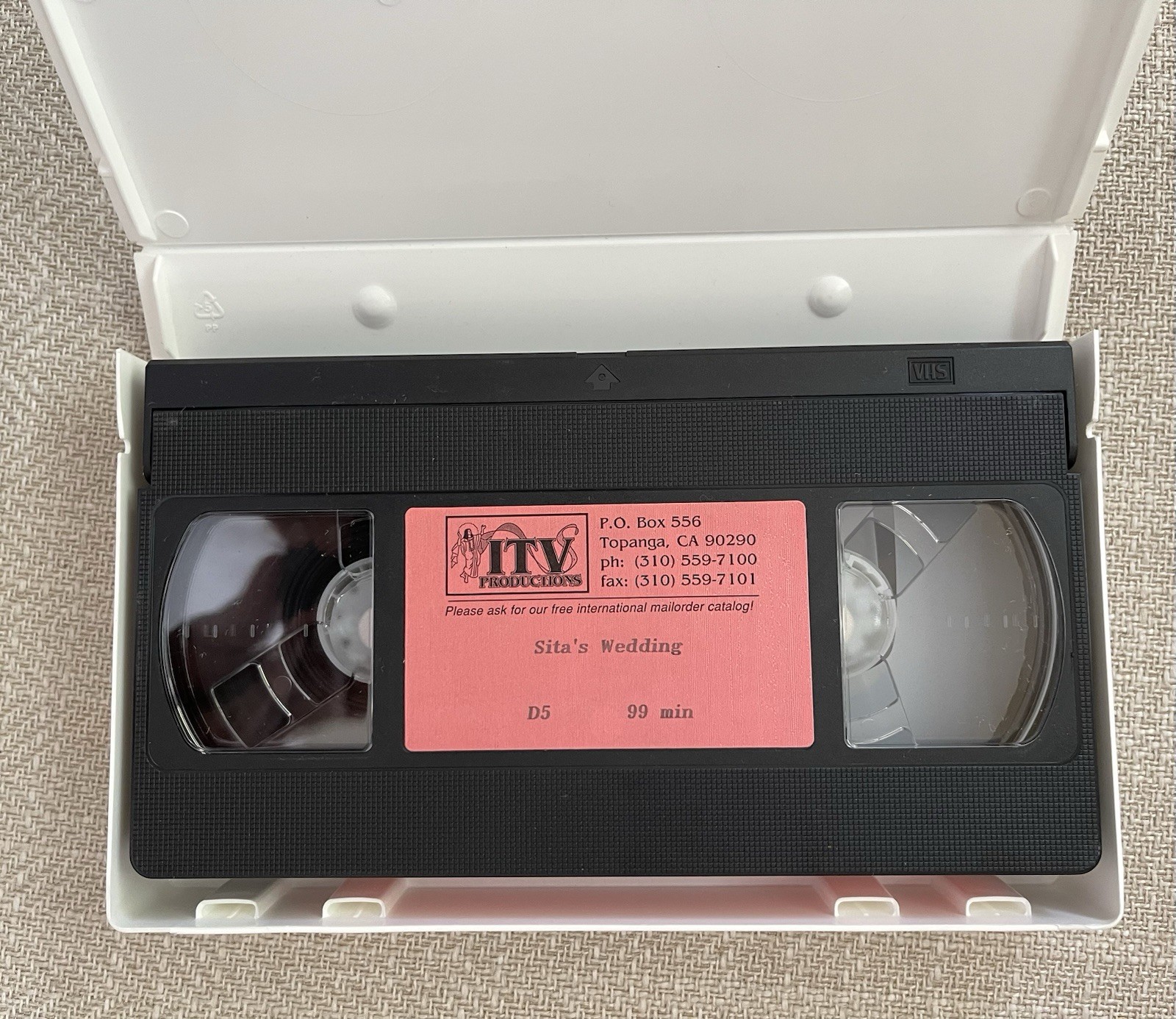 SITA SWAYAMVAR 1976 Color VHS Classic Hindi Movie English Subtitled Jaya Prada