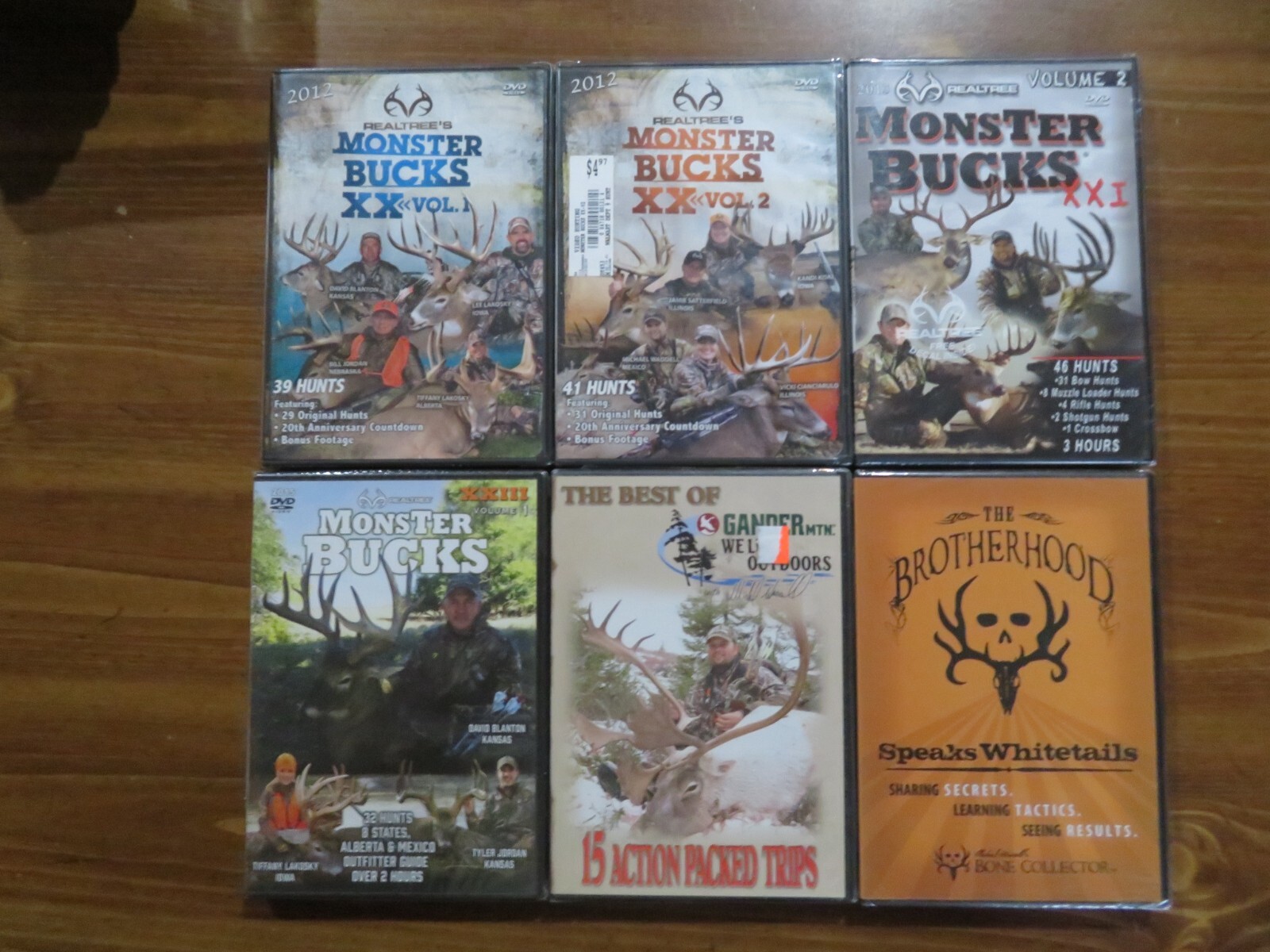 NEW HUNTING DVDs; 125+ Titles to Choose From. You Pick. DEER. BIG GAME. Sports.