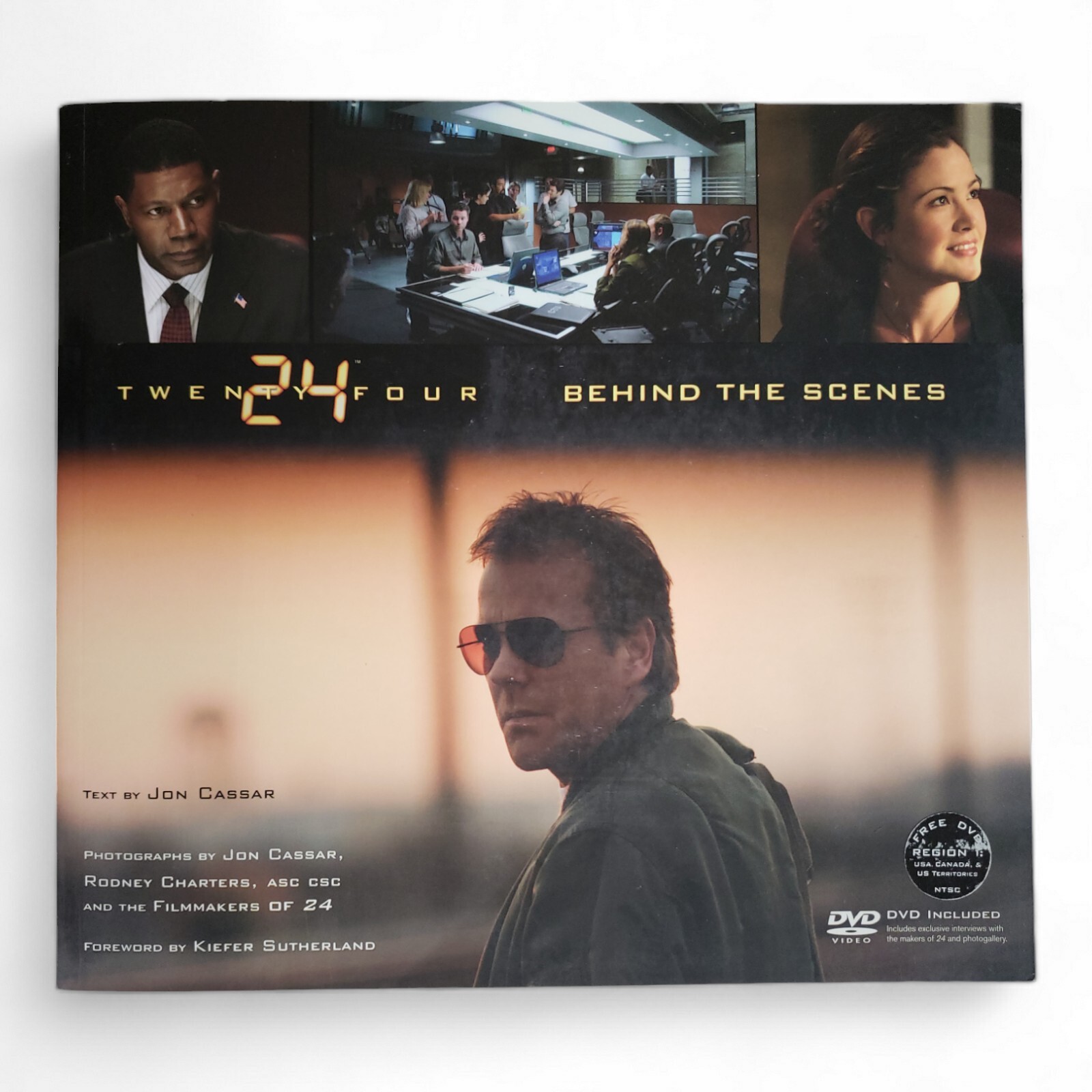 Twenty Four 24 Hours Behind The Scenes Book DVD Included