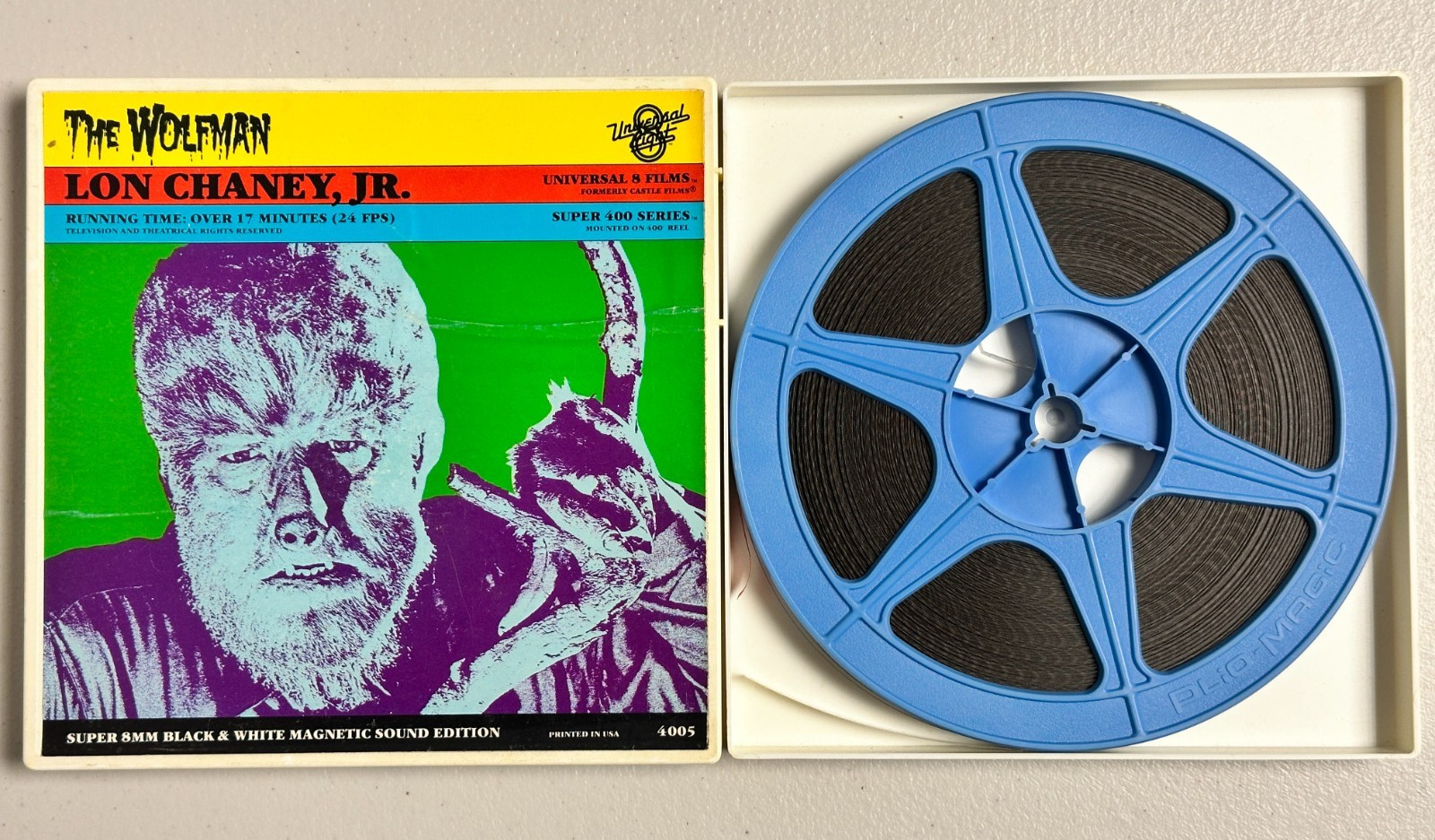 Universal 8 The Wolfman (1941) Chaney Jr. 8mm Digest Film