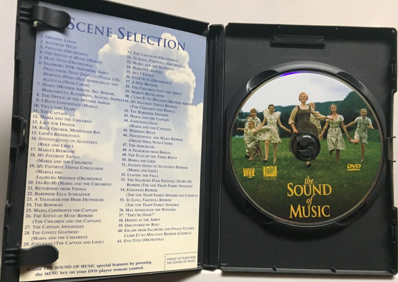 The Sound of Music [1965] (DVD, 2002) Julie Andrews, Christopher Plummer