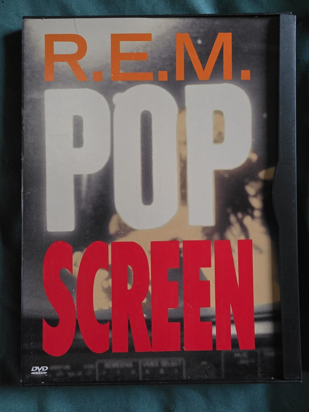 R.E.M. Pop Screen DVD 2000 Music Video Collection Warner Like New