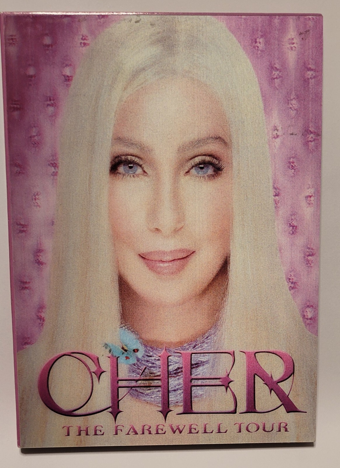 Cher – The Farewell Tour (DVD, 2003) Widescreen/Bonus Features/Holographic Cover