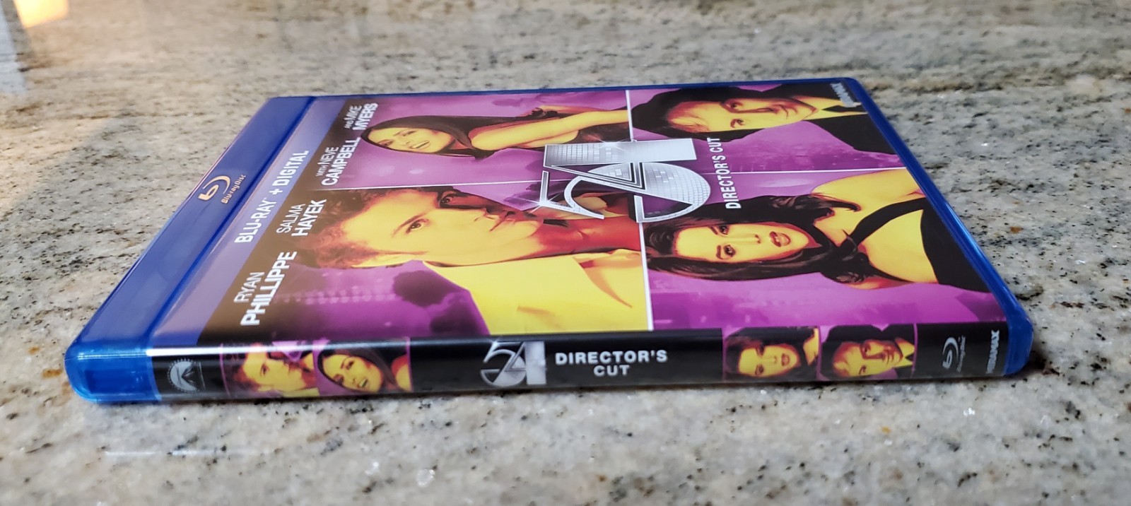 54 DIRECTOR’S CUT BLURAY RARE NEVE CAMPBELL SALMA HAYEK MIKE MYERS DISCO DRAMA
