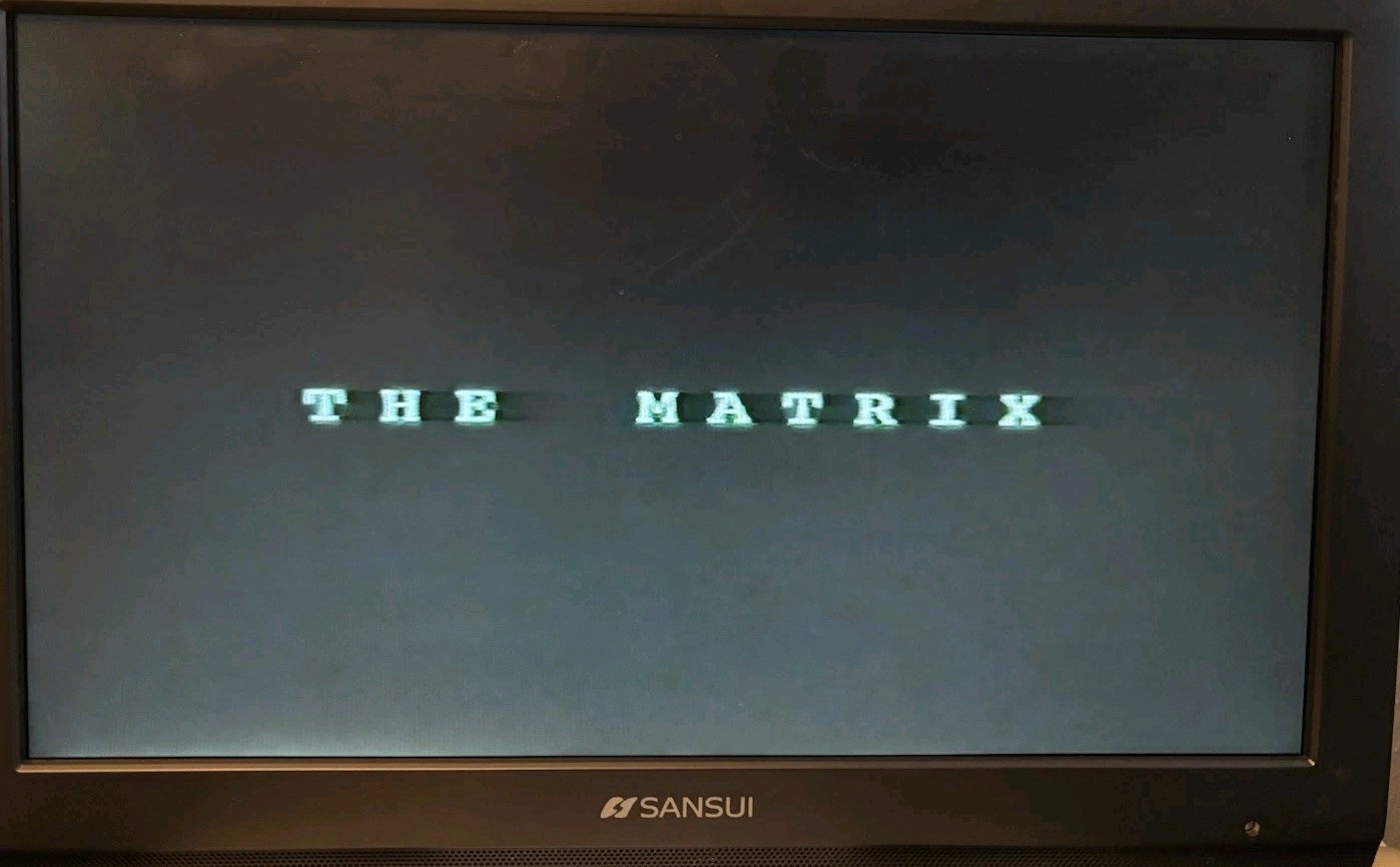 VHS Tape Lot of 2 The Matrix/The Matrix Reloaded Keanu Reeves – Tested