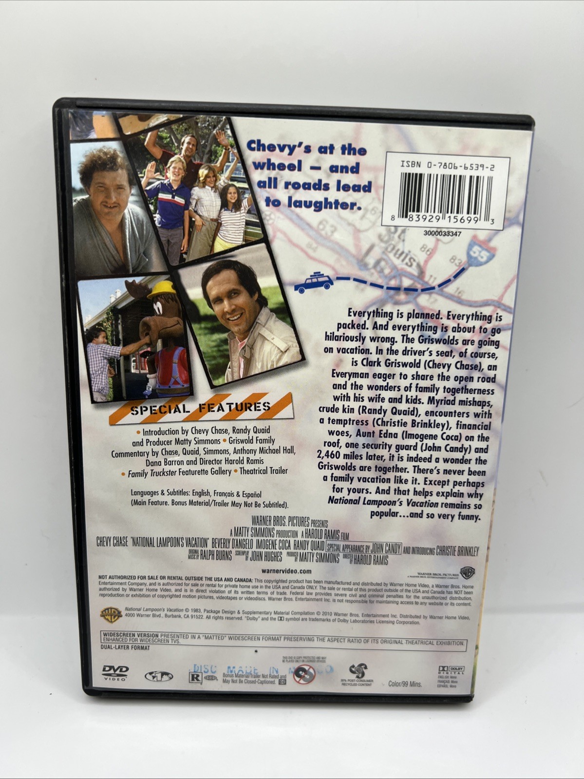 National Lampoon’s Vacation (DVD, 1983) Chevy Chase