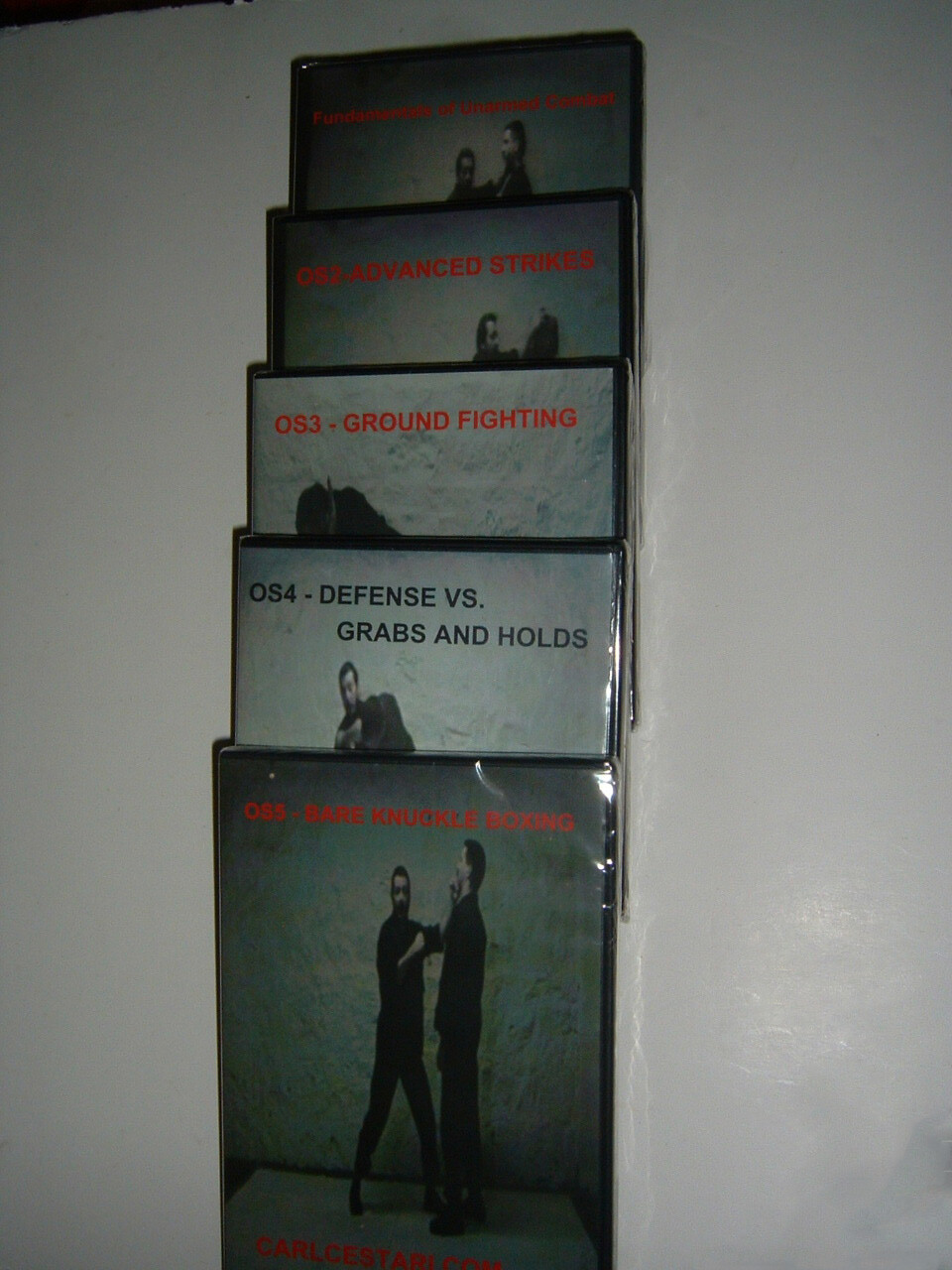 Carl Cestari OS1 – OS5 OLD SCHOOL SERIES – SET OF 5 Martial Arts Self Defense (2