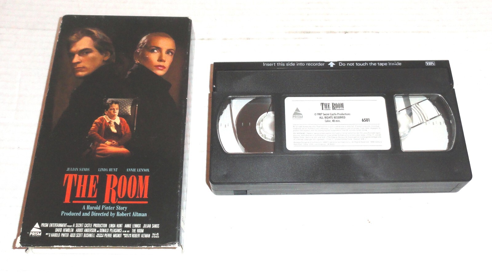 The Room – A Harold Pinter Story VHS Julian Sands, Linda Hunt Prism (1987)