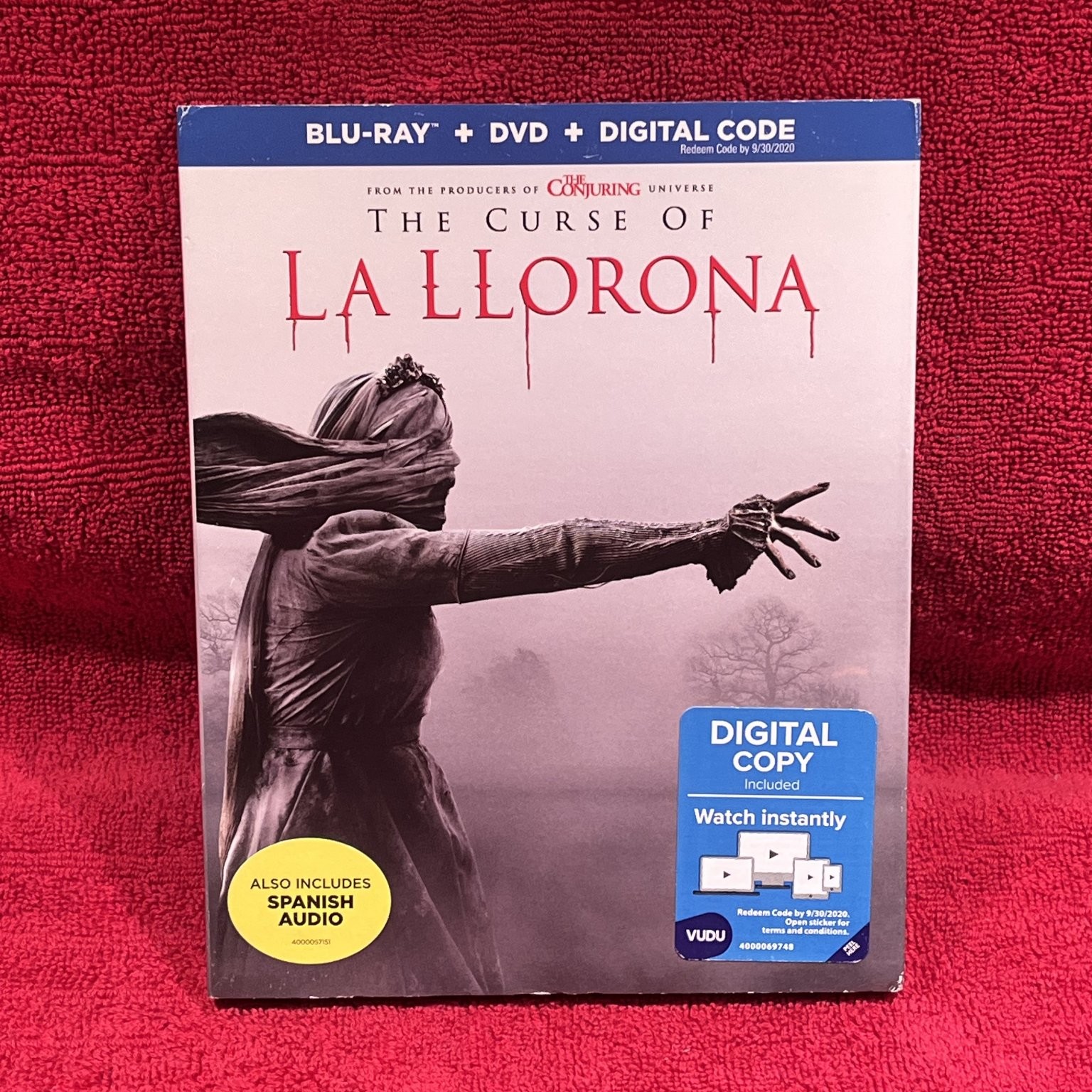 The Curse of La Llorona Blu-ray 2019 Linda Cardellini Conjuring Universe – NEW