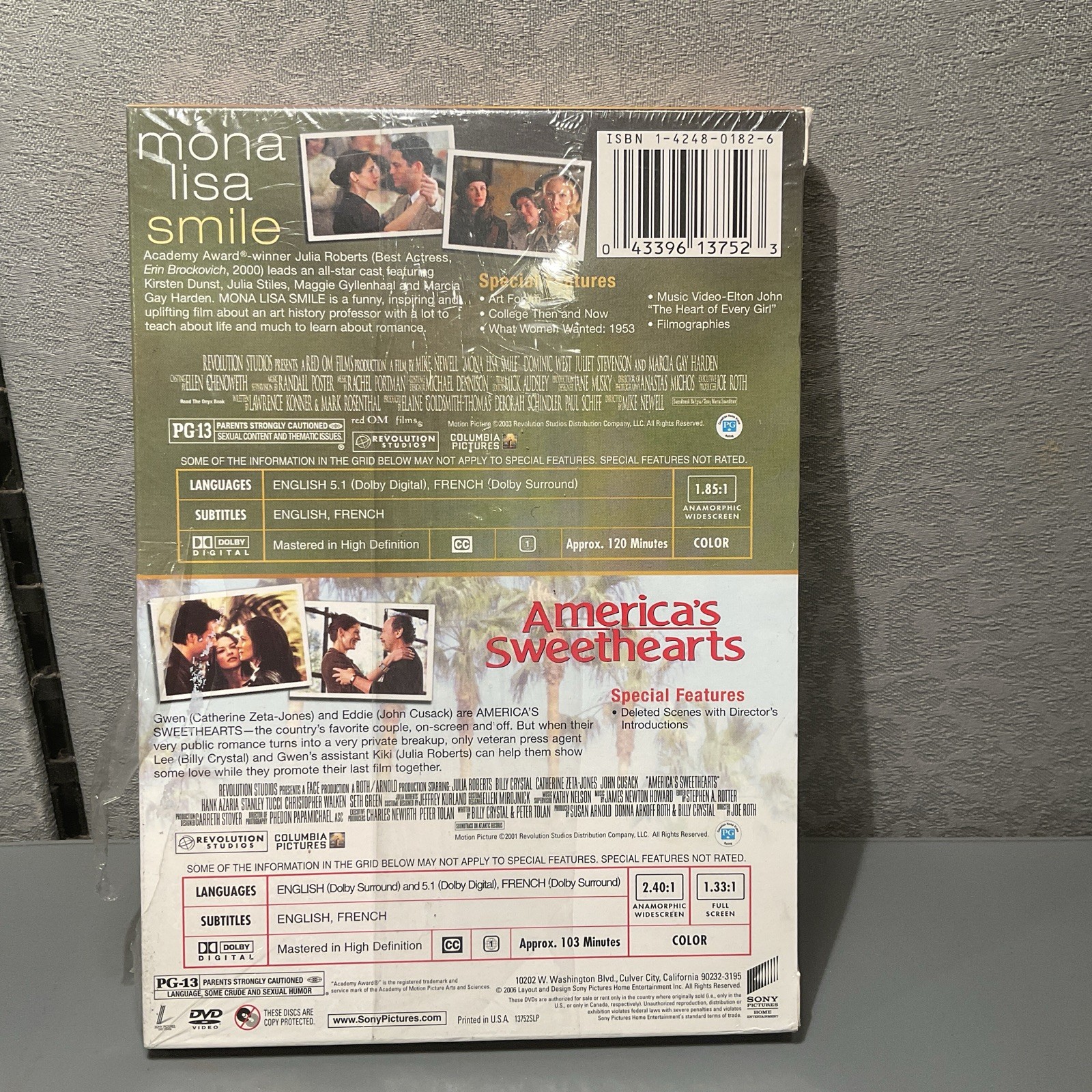 Mona Lisa Smile / America’s Sweethearts New Sealed