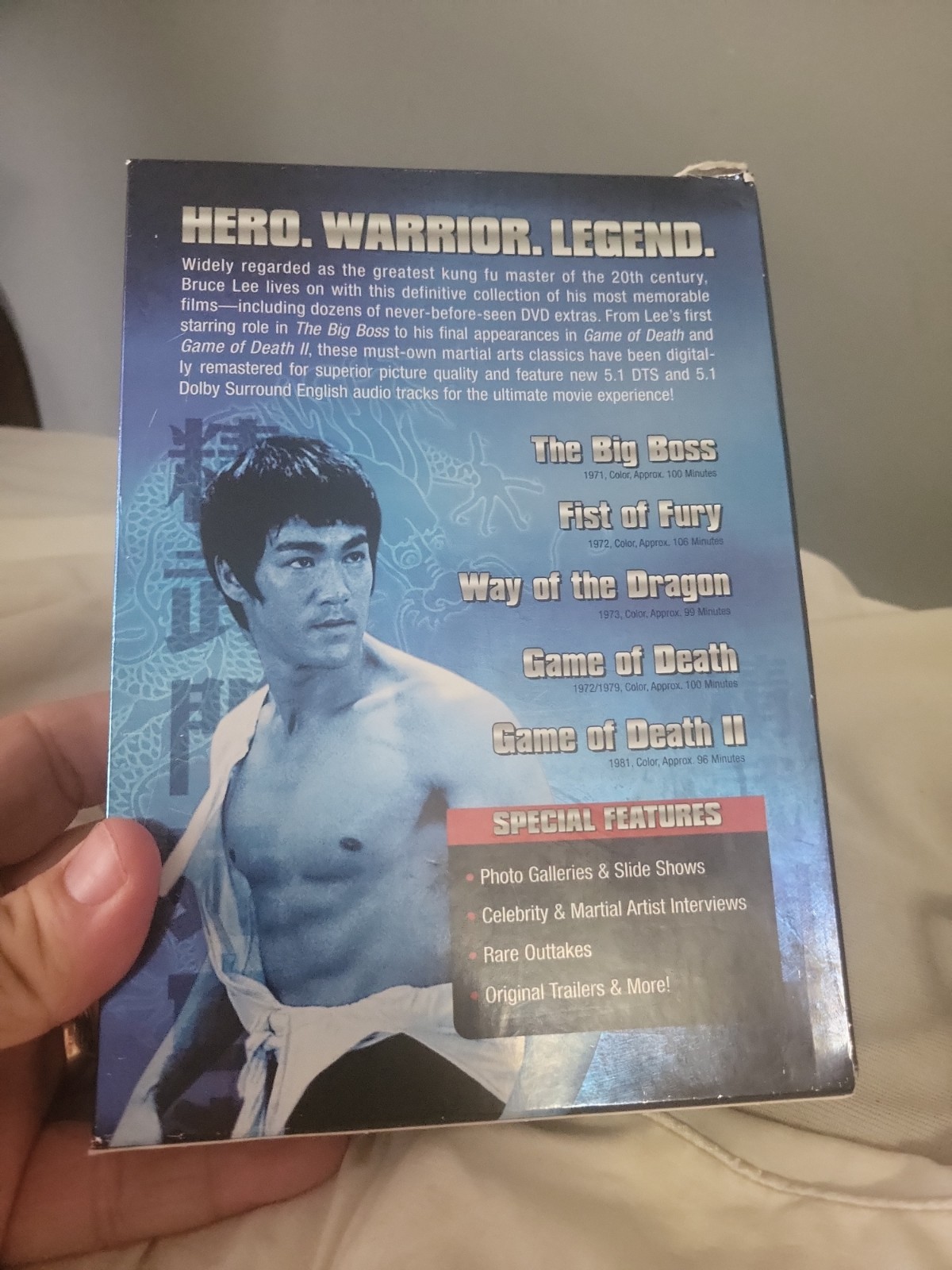 The Bruce Lee Ultimate Collection (DVD, 2009, 5-Disc Set, Checkpoint Sensormatic