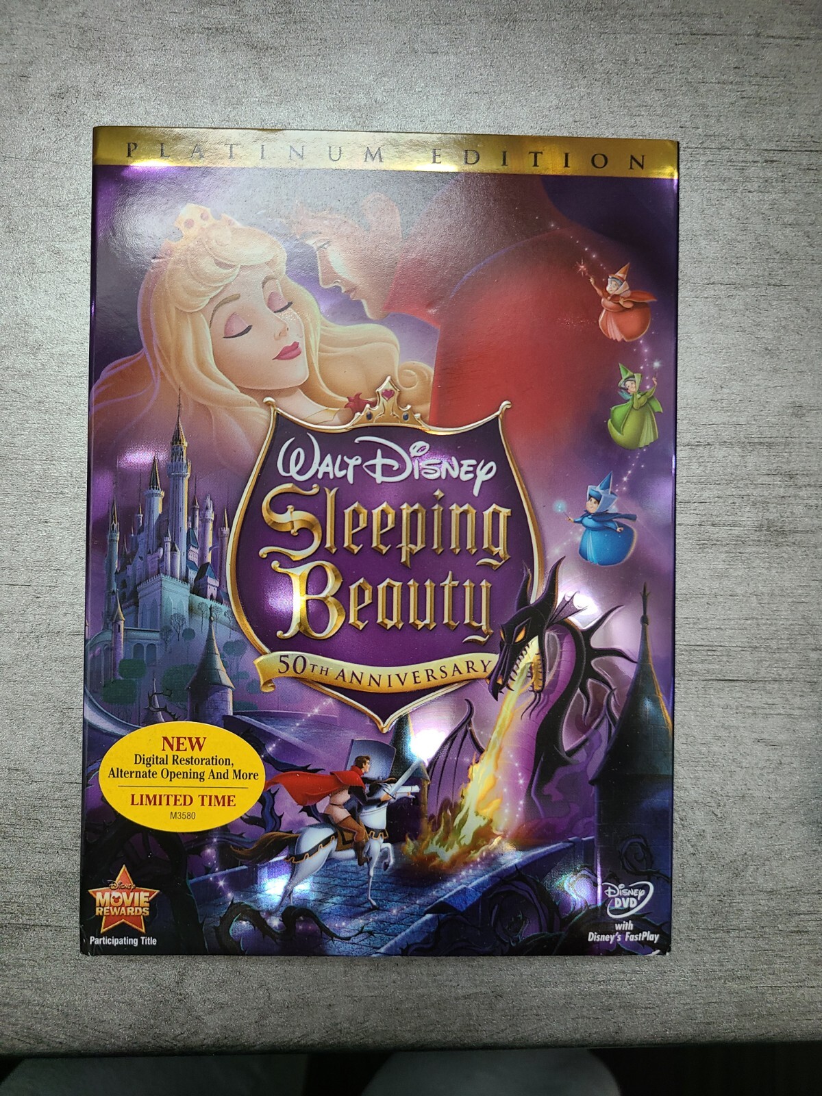 Sleeping Beauty 50th Anniversary DVD Brand New in Original Wrap Disney