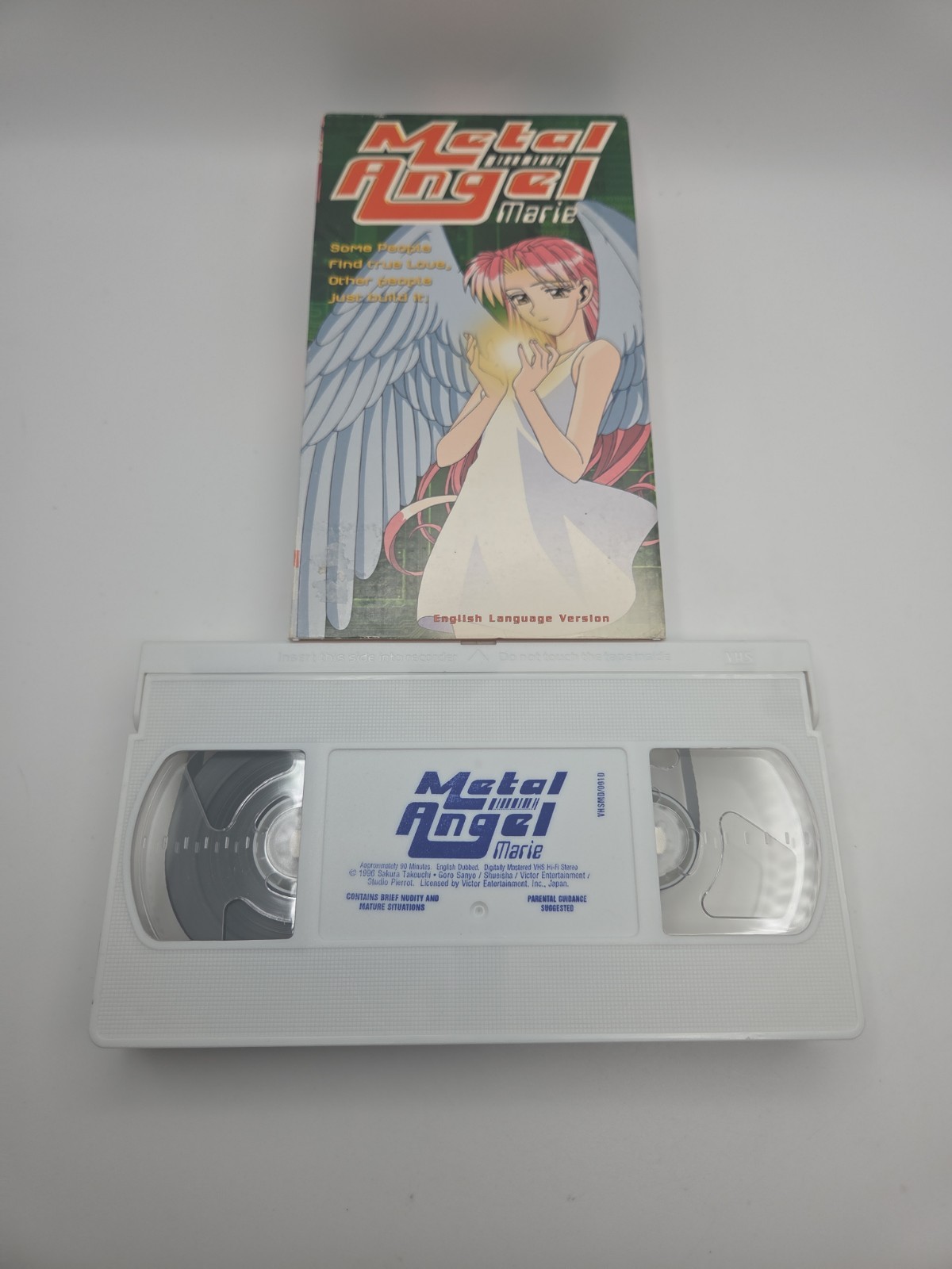 Metal Angel Marie Anime VHS Video Tape ADV Studio Pierrot 1999 English Dub