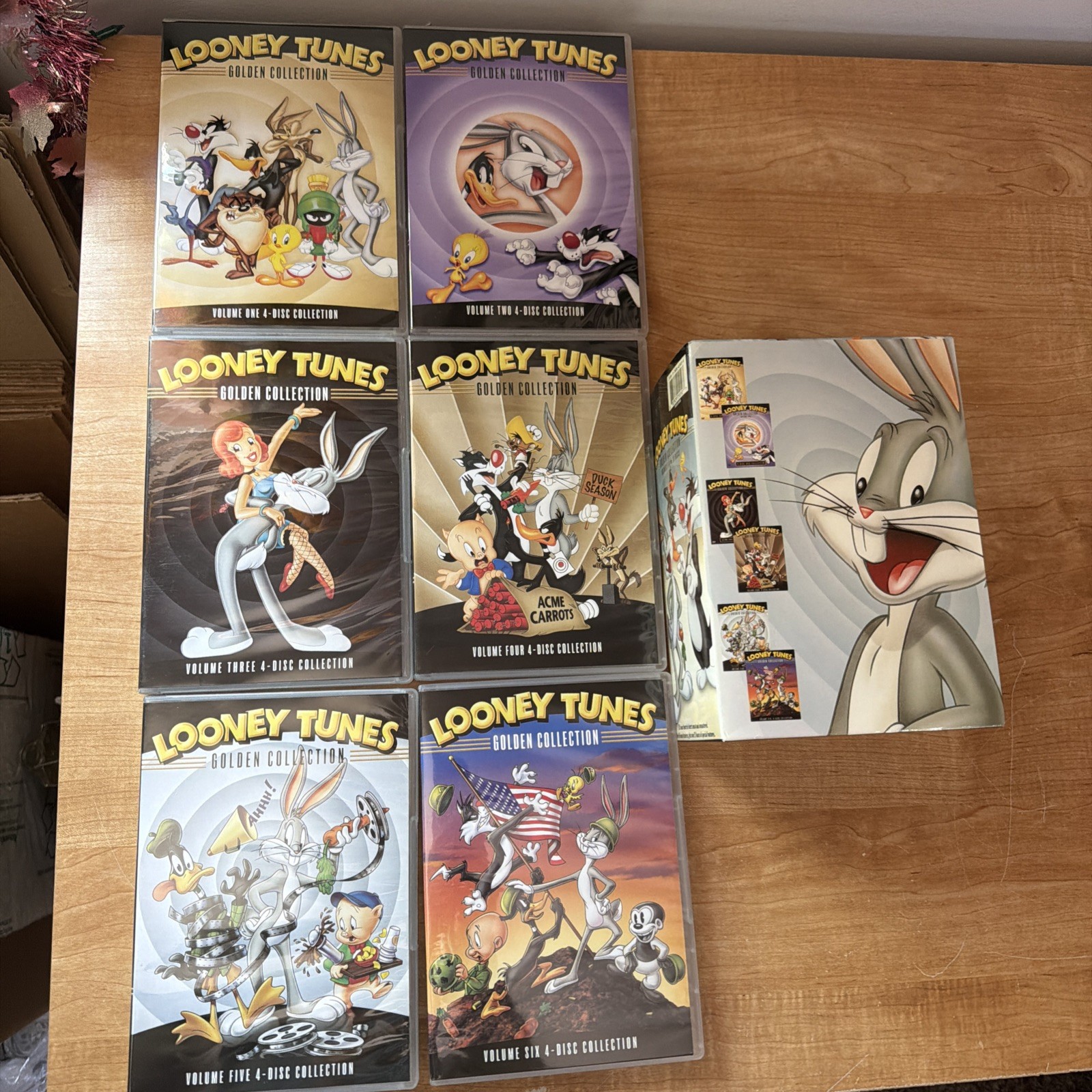Looney Tunes Golden Collection DVD Box Set 1-6 24 Disks Uncut Remastered