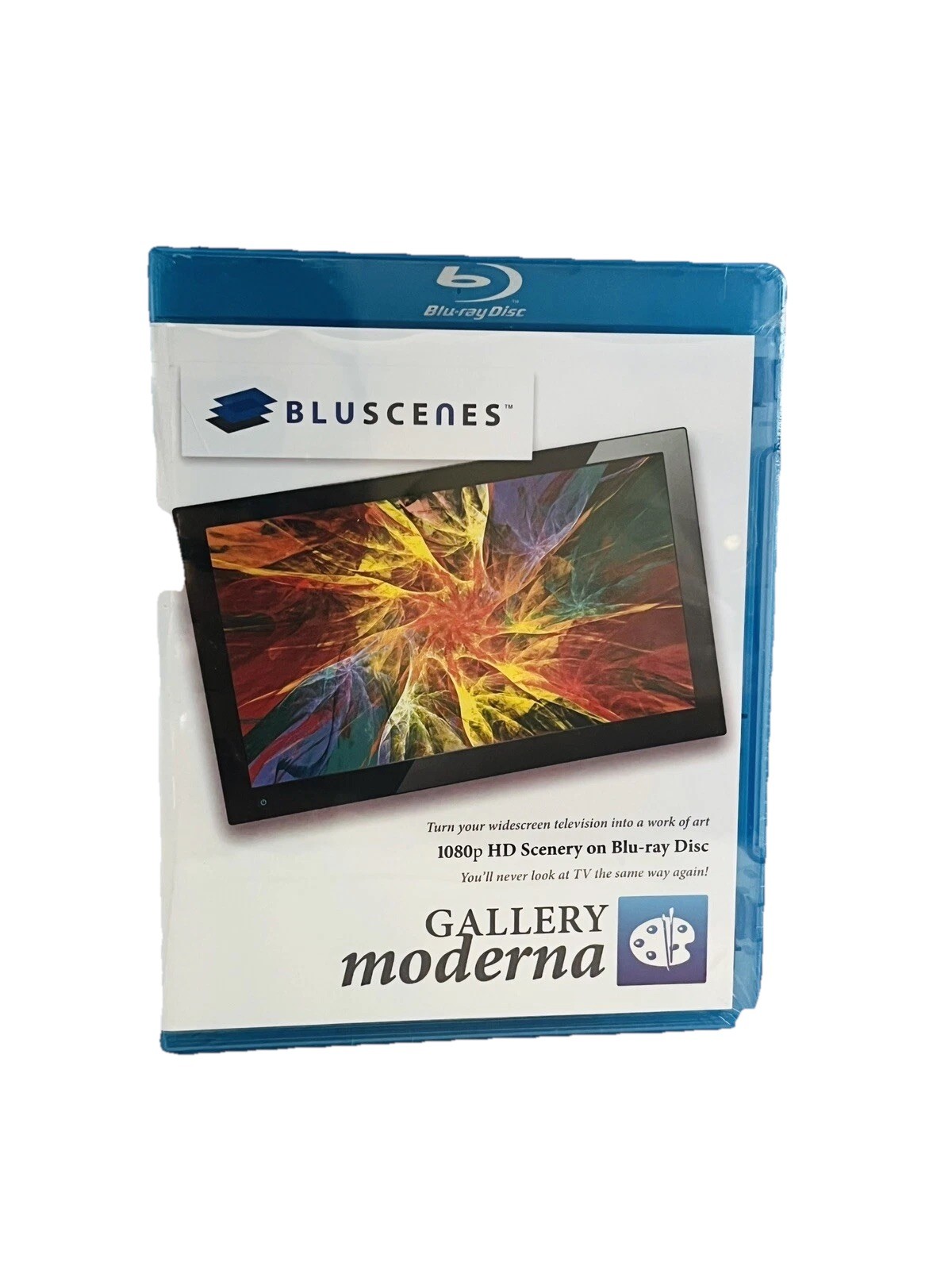 BluScenes Gallery Moderna Bluray Sealed 1080p HD Scenery Ambient Visual Art New