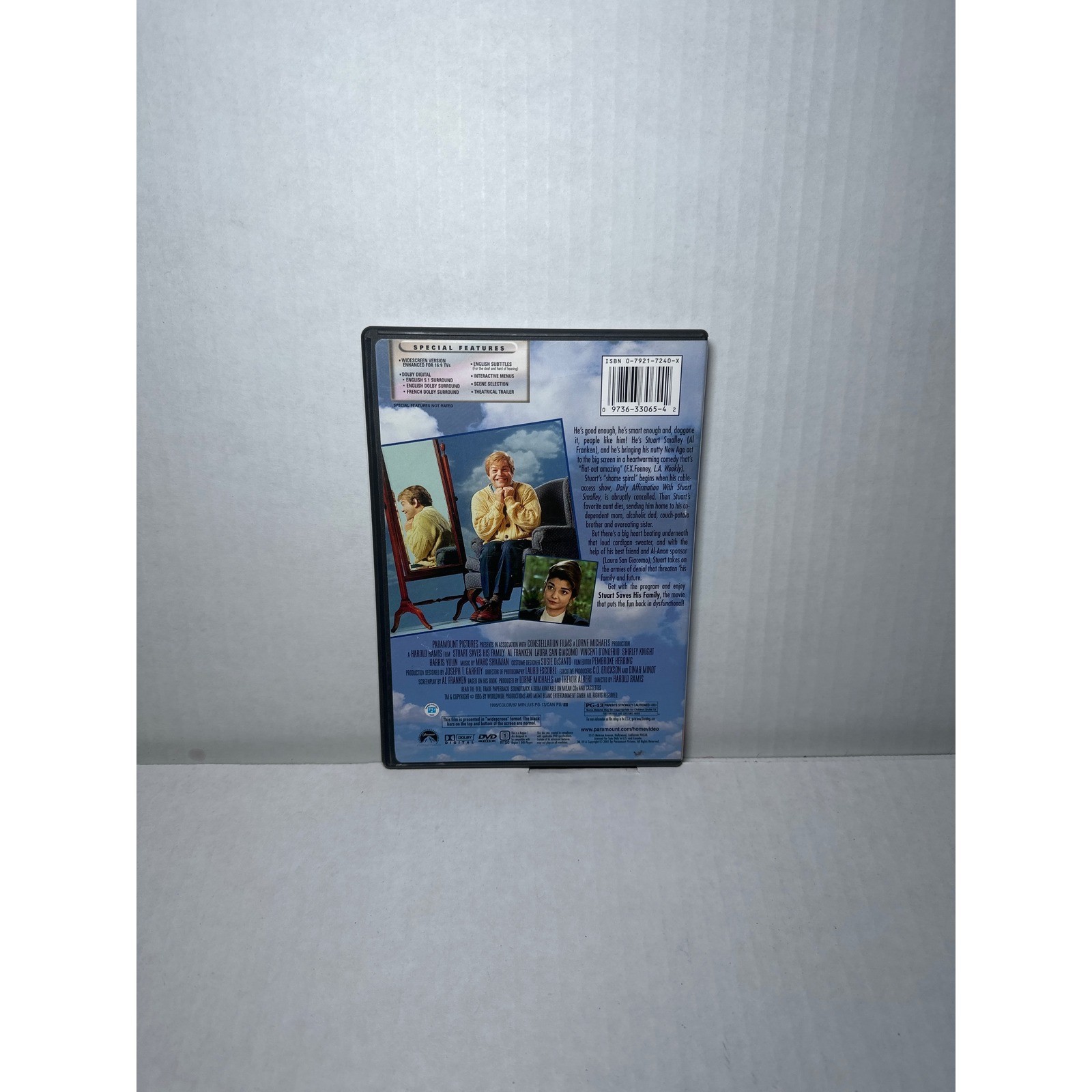 Stuart Saves His Family DVD Widescreen Collection Al Franken SNL Comedy 1995