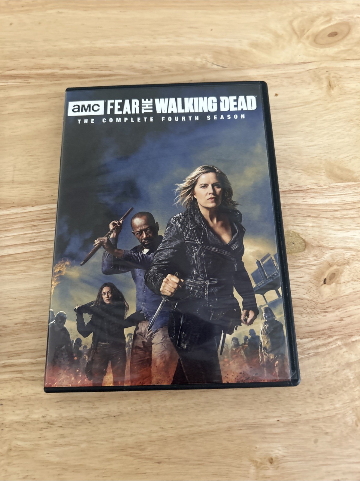 AMC Fear the Walking Dead: The Complete Seasons 1 & 2 & 3 & 4 (DVD)Authentic US
