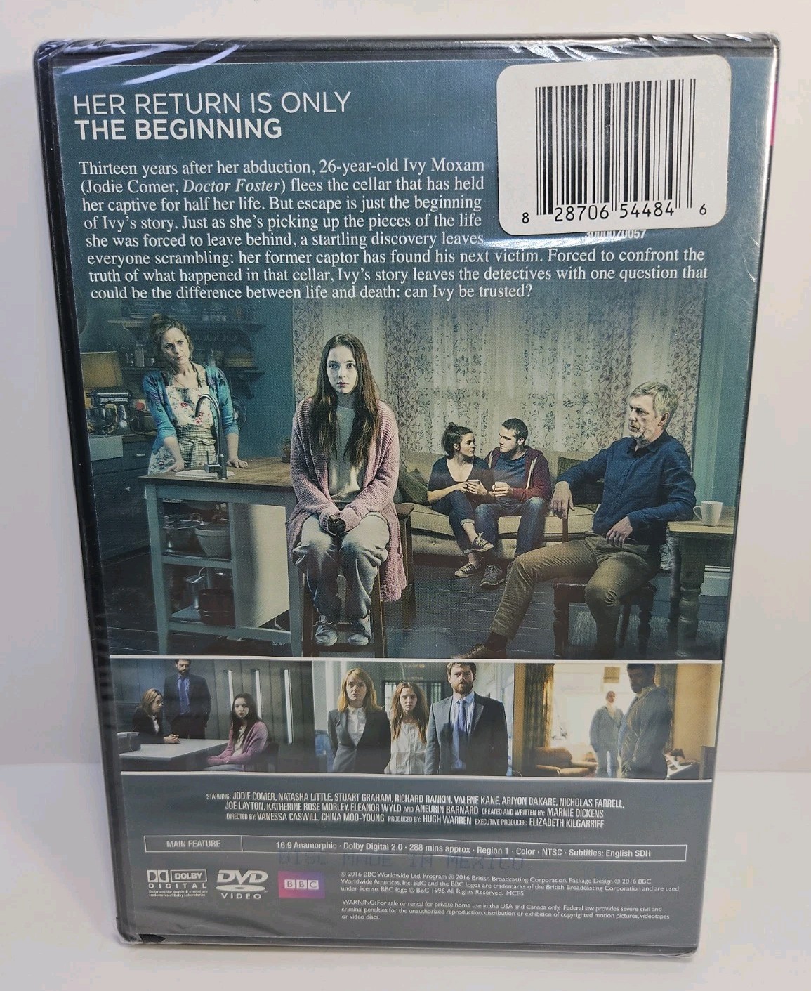 Thirteen (DVD, 2016, 2-Disc Set) NEW, SEALED, Jodie Comer, Joe Layton
