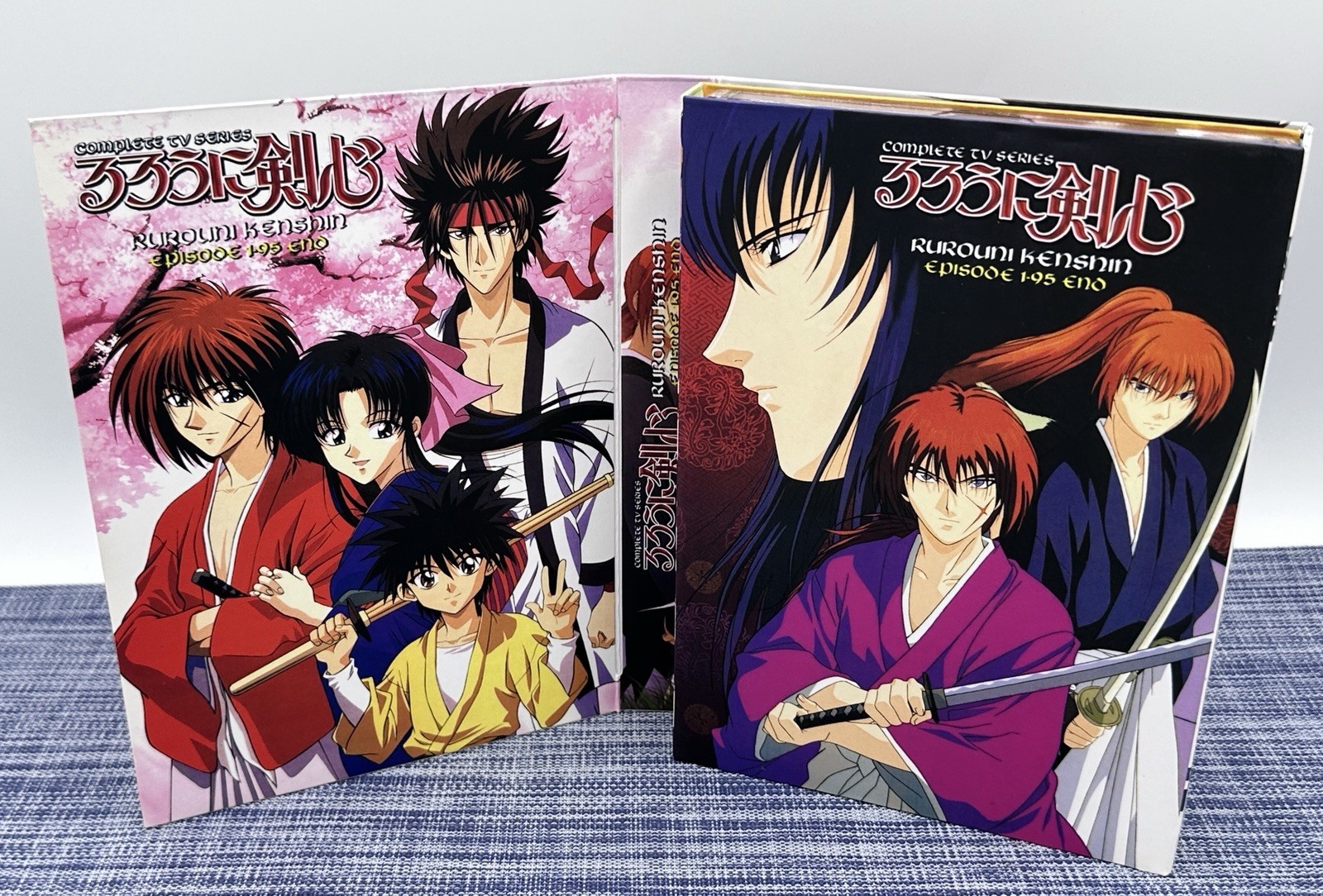 Rare Anime Rurouni Kenshin Complete Tv Series DVD Box Set • EXCELLENT CONDITION
