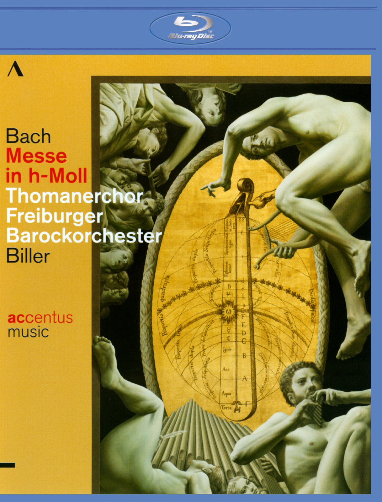 GEORG CHRISTOPH BILLER BACH: MASS IN B MINOR [VIDEO] NEW BLU-RAY DISC