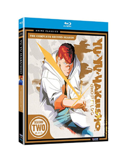Yu Yu Hakusho: Ghost Files (Season 2) NEW Blu-Ray 3-Disc Set Noriyuki Abe